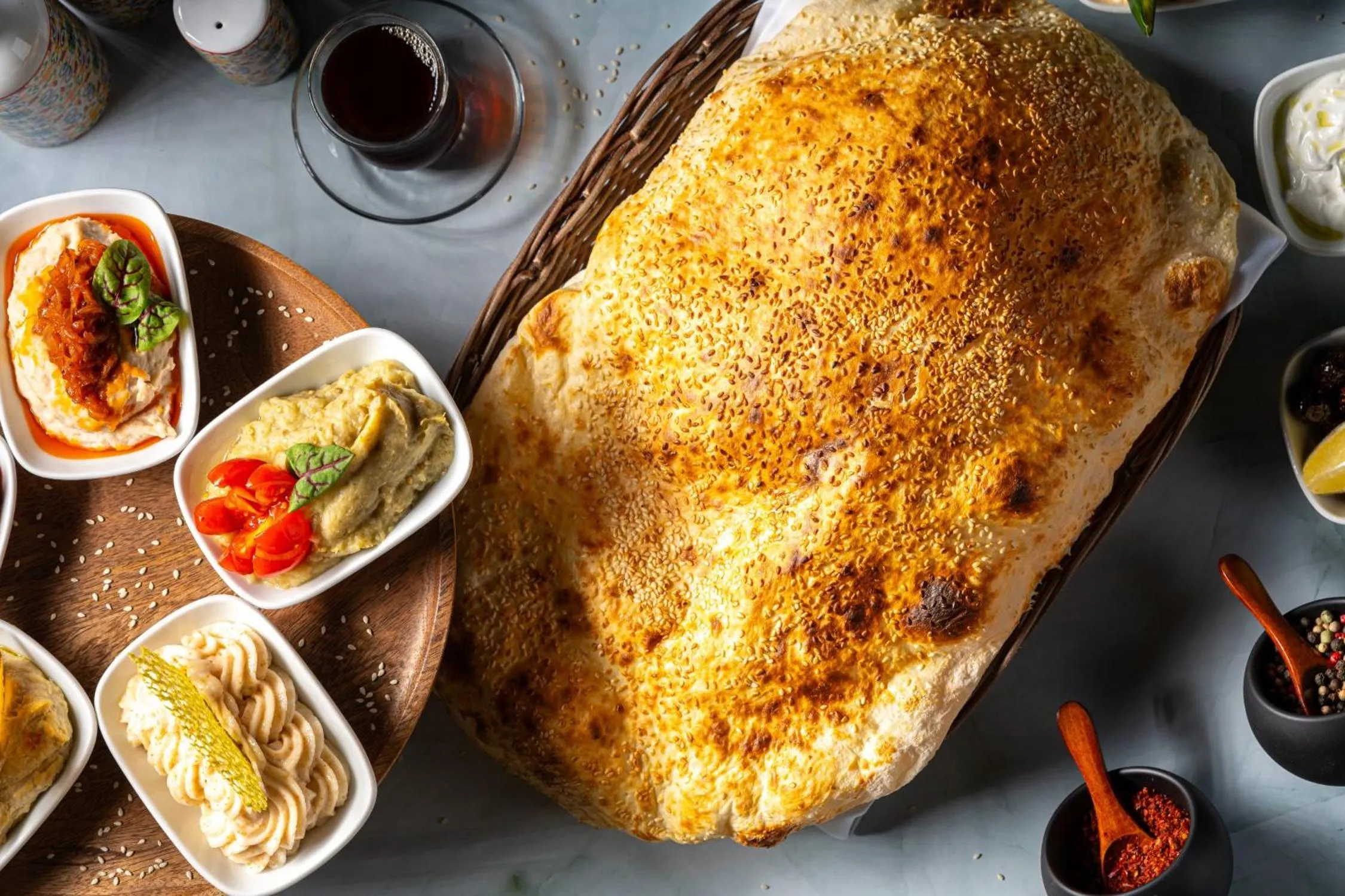 Food and drinks in Sky Blue Hotel & Spa