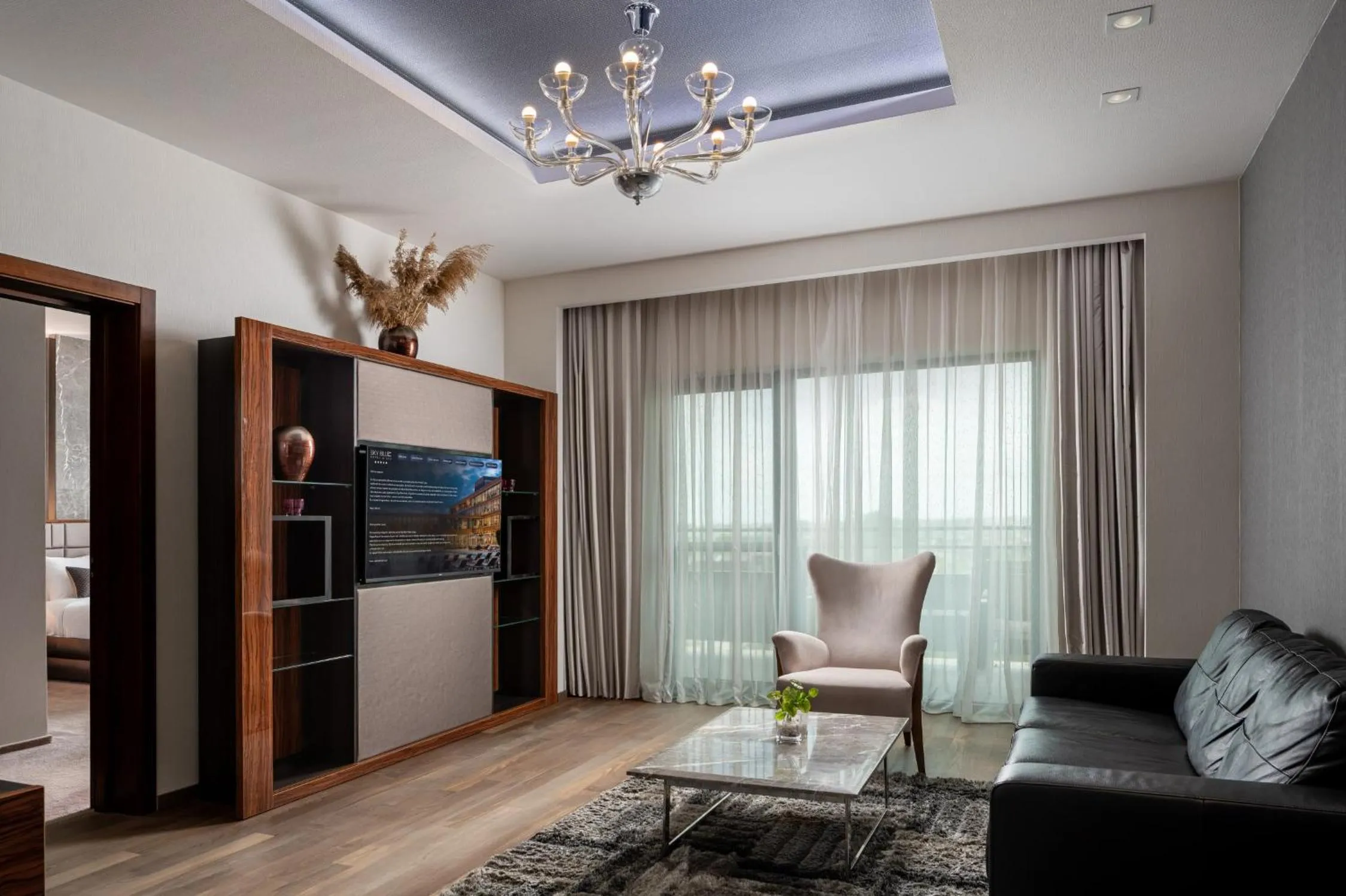 Living room in Sky Blue Hotel & Spa