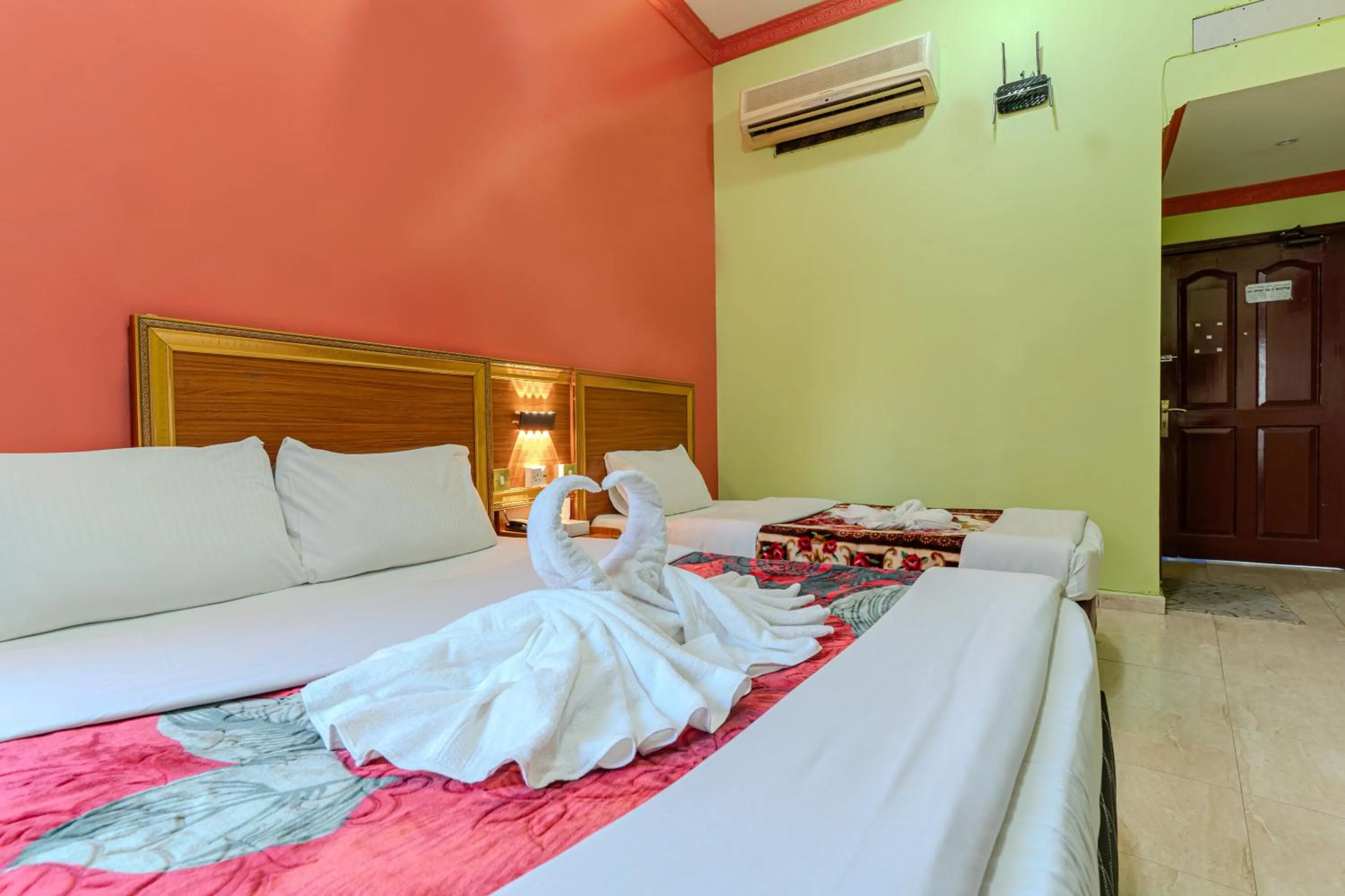 Bed in City Relax Hotel