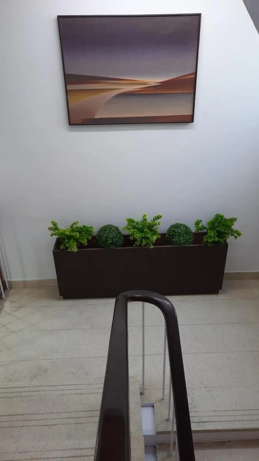 Lobby or reception in New Delhi YMCA Tourist Hostel