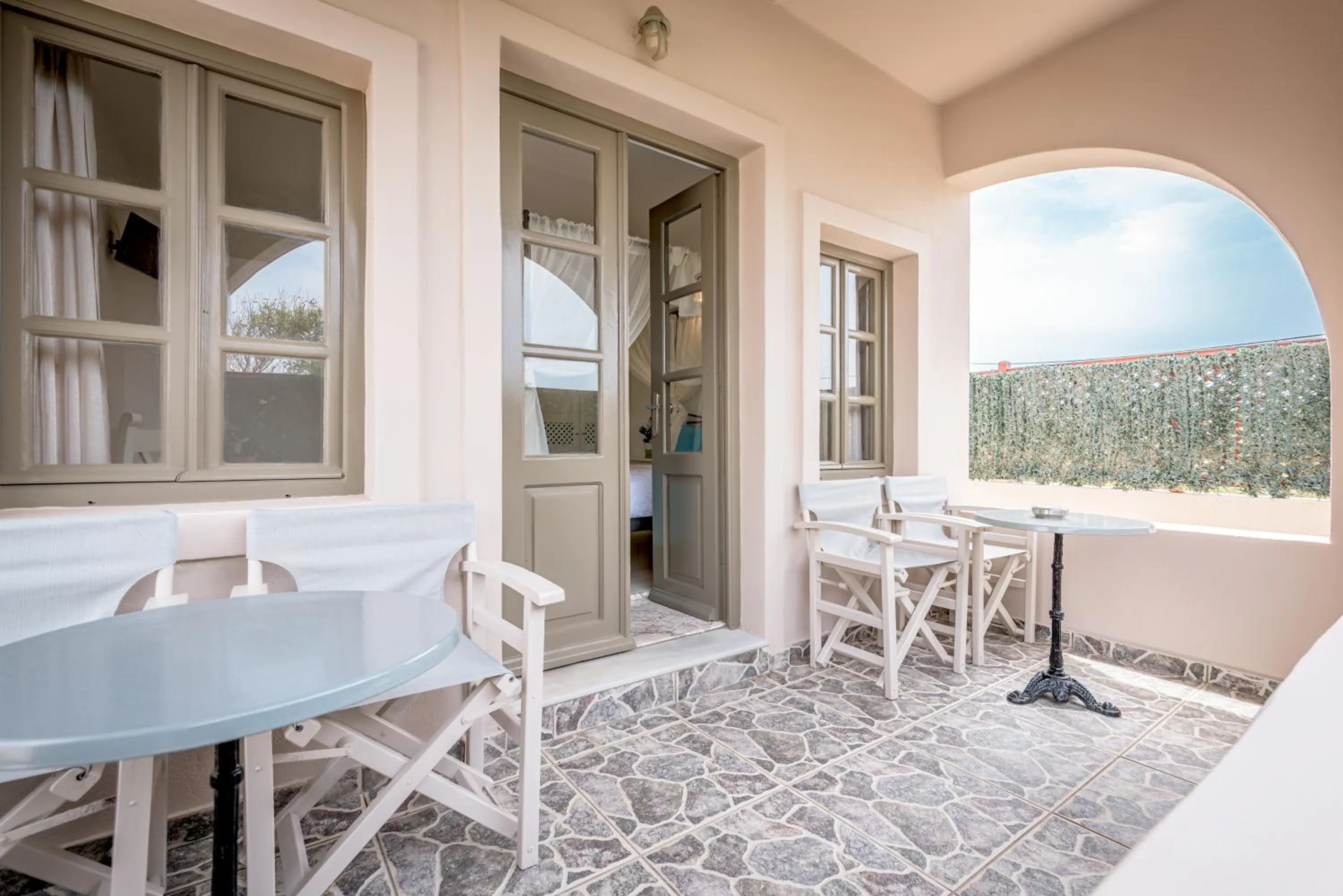 Balcony/Terrace in En Plo Boutique Suites