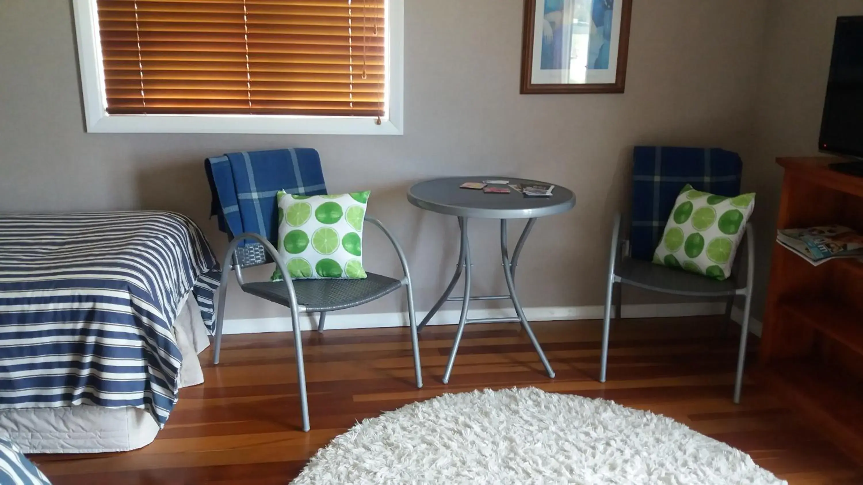 Twin Room with Garden View in Scottbase B and B Twin Room with Garden View in Scottbase B and B