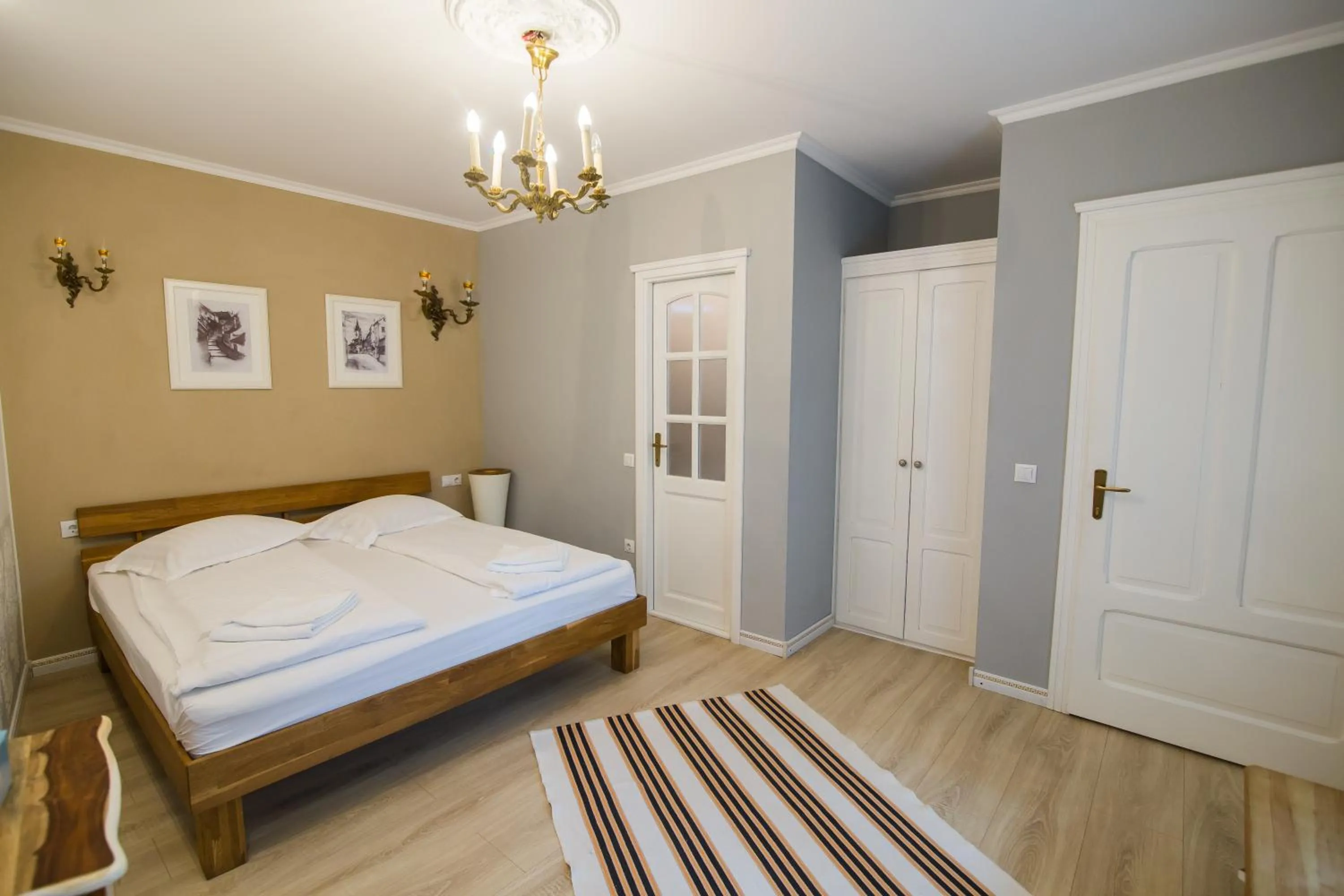 Bed in Vila Sibiu