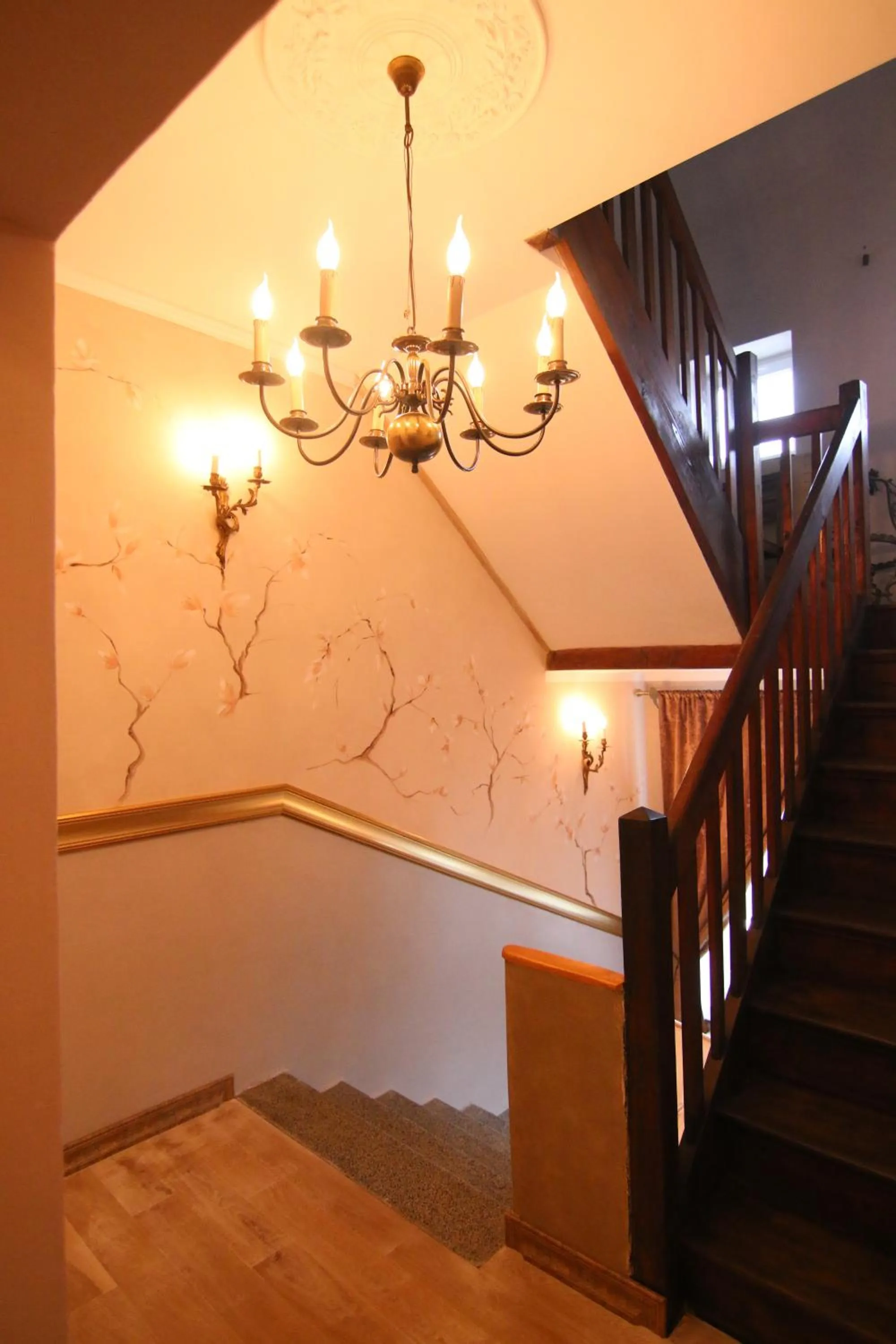 Decorative detail in Vila Sibiu