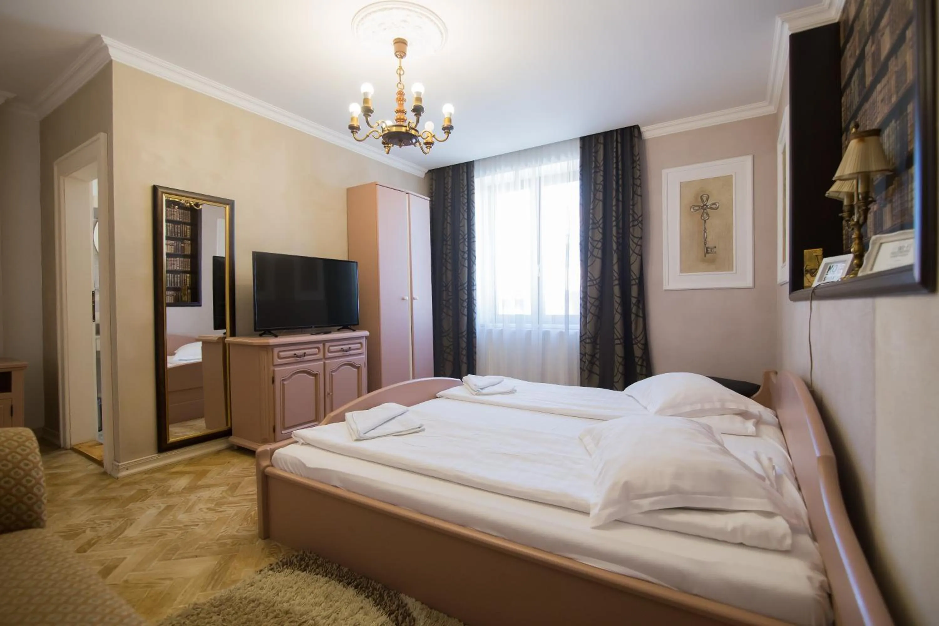 Bed in Vila Sibiu
