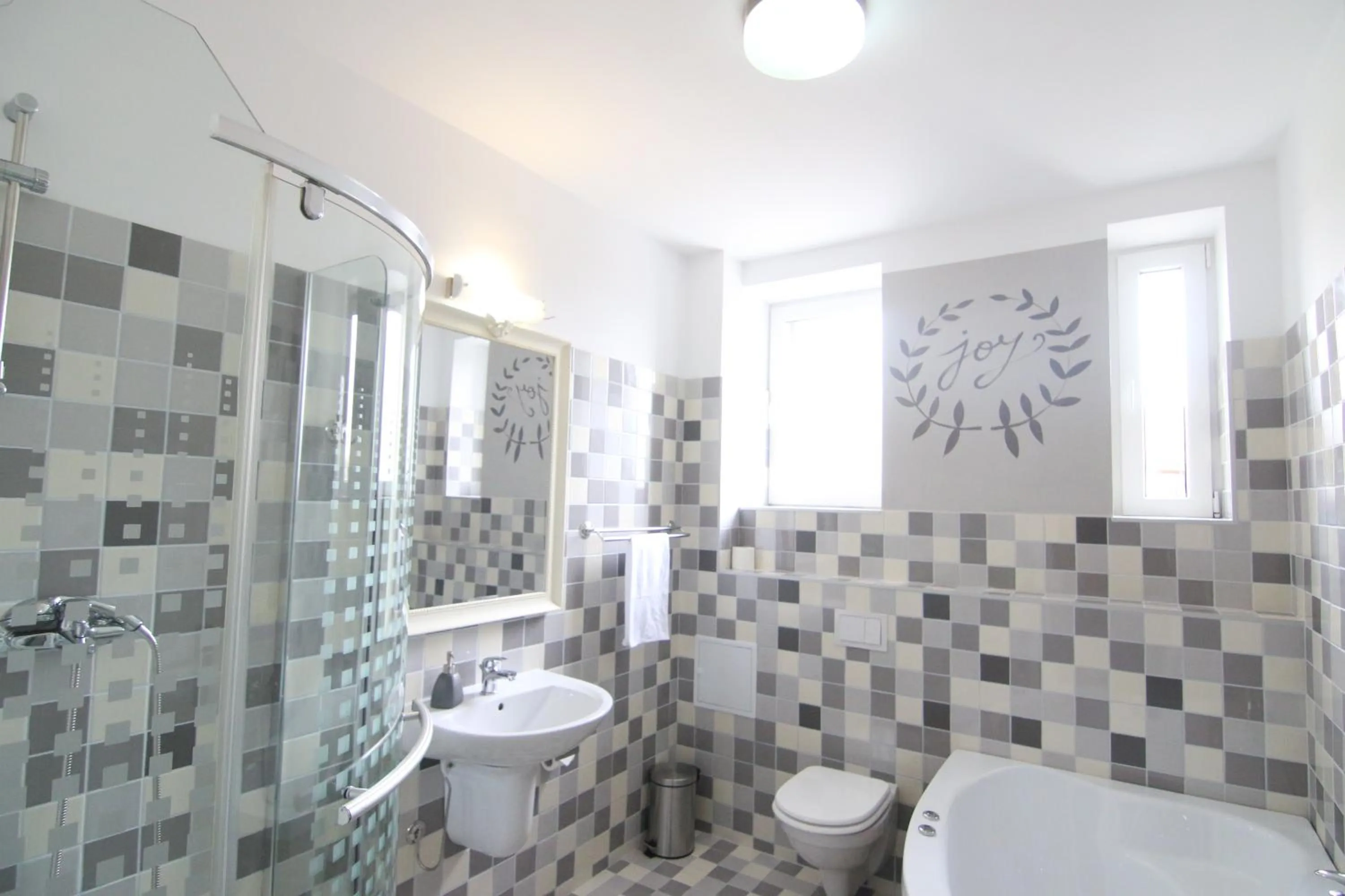 Shower in Vila Sibiu