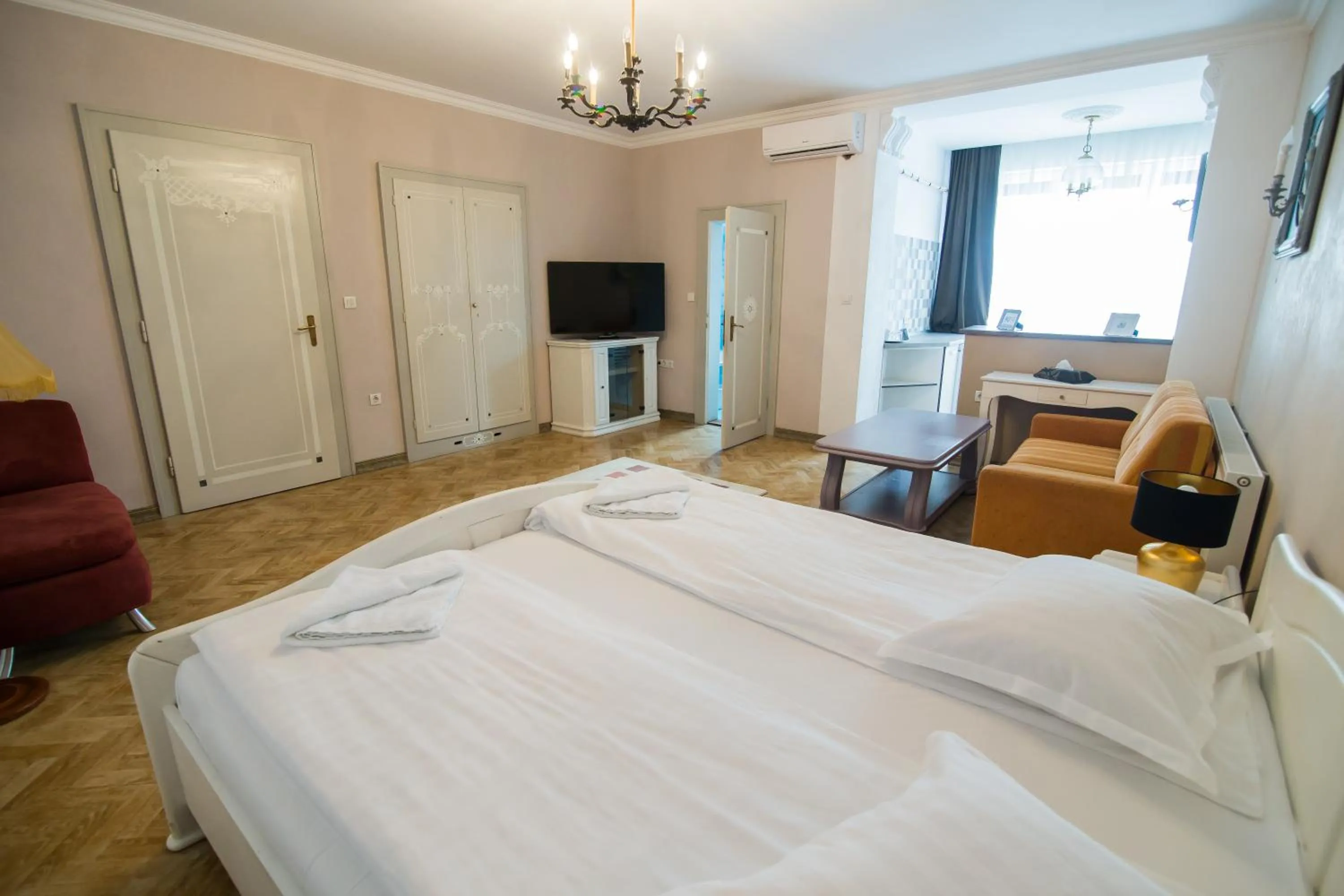 Bed in Vila Sibiu