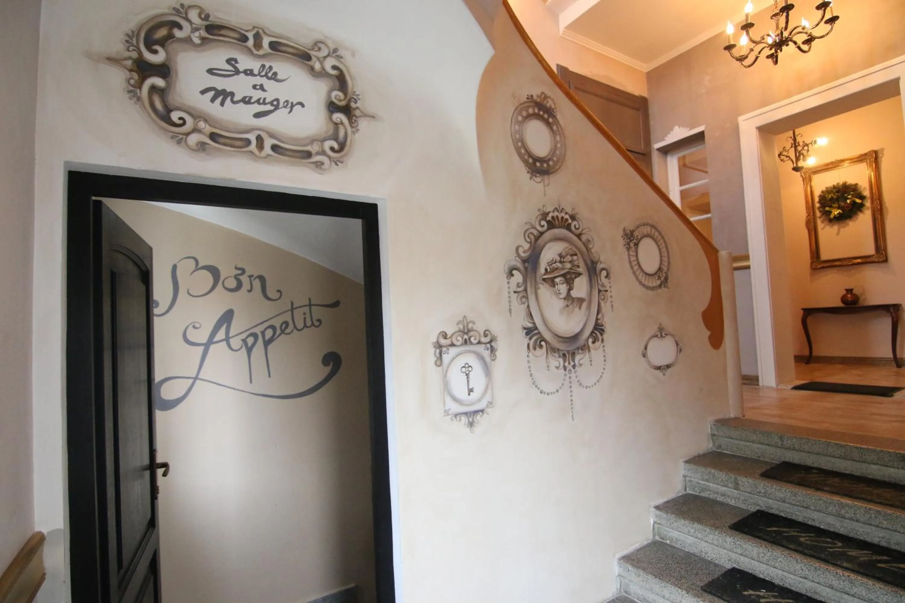 Lobby or reception in Vila Sibiu