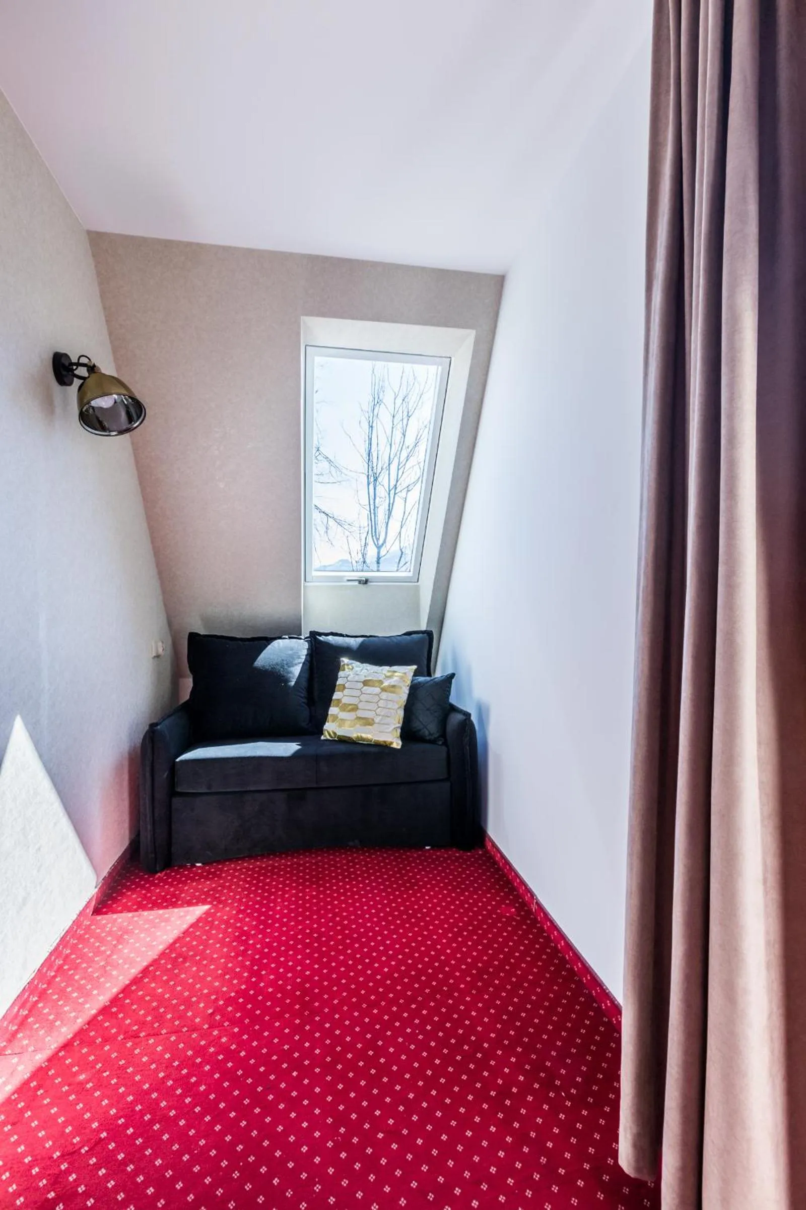 Bed in Dworek pod Giewontem - Jacuzzi & Sauna