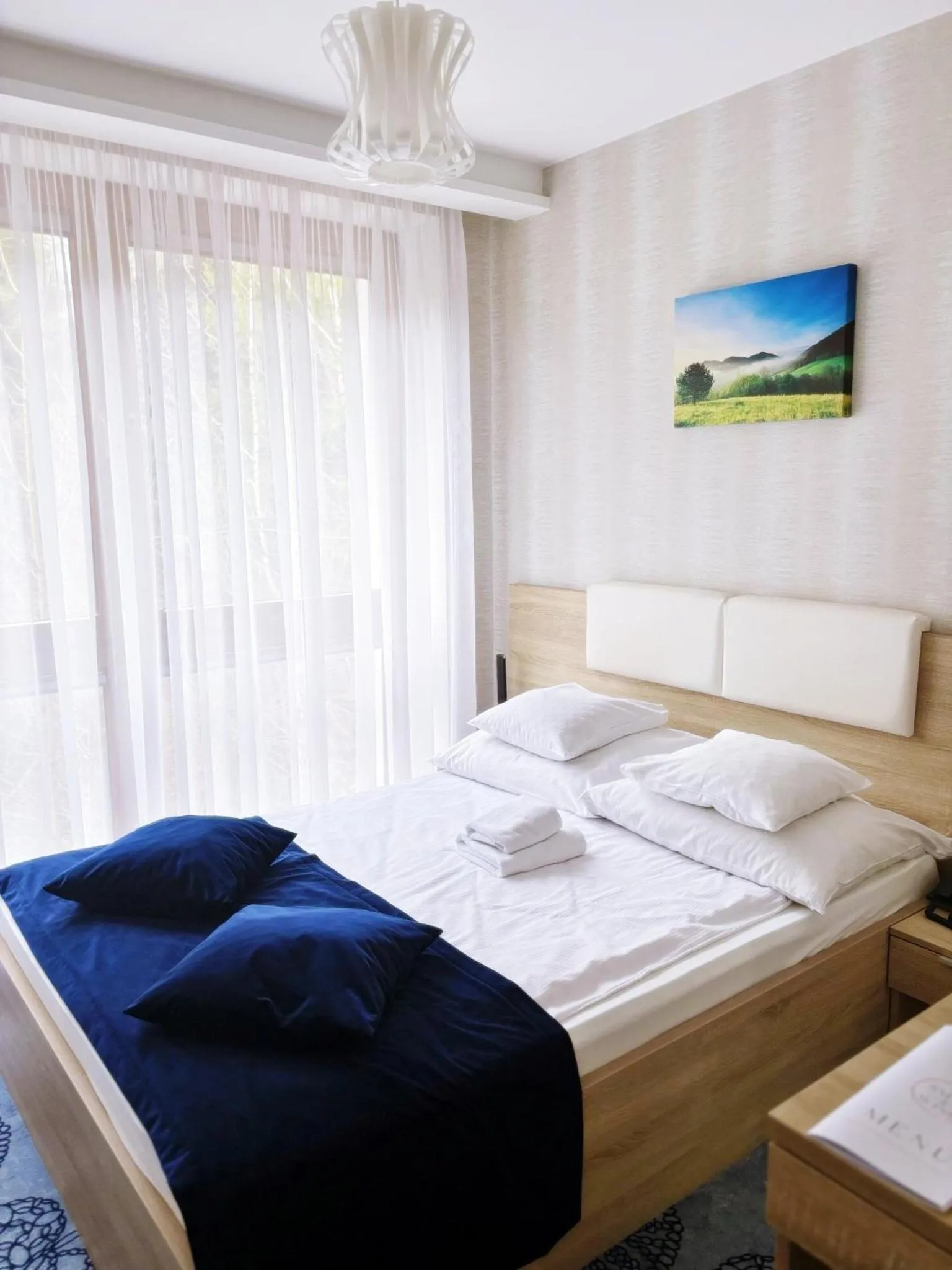 Bedroom, Bed in Hotel Zacisze