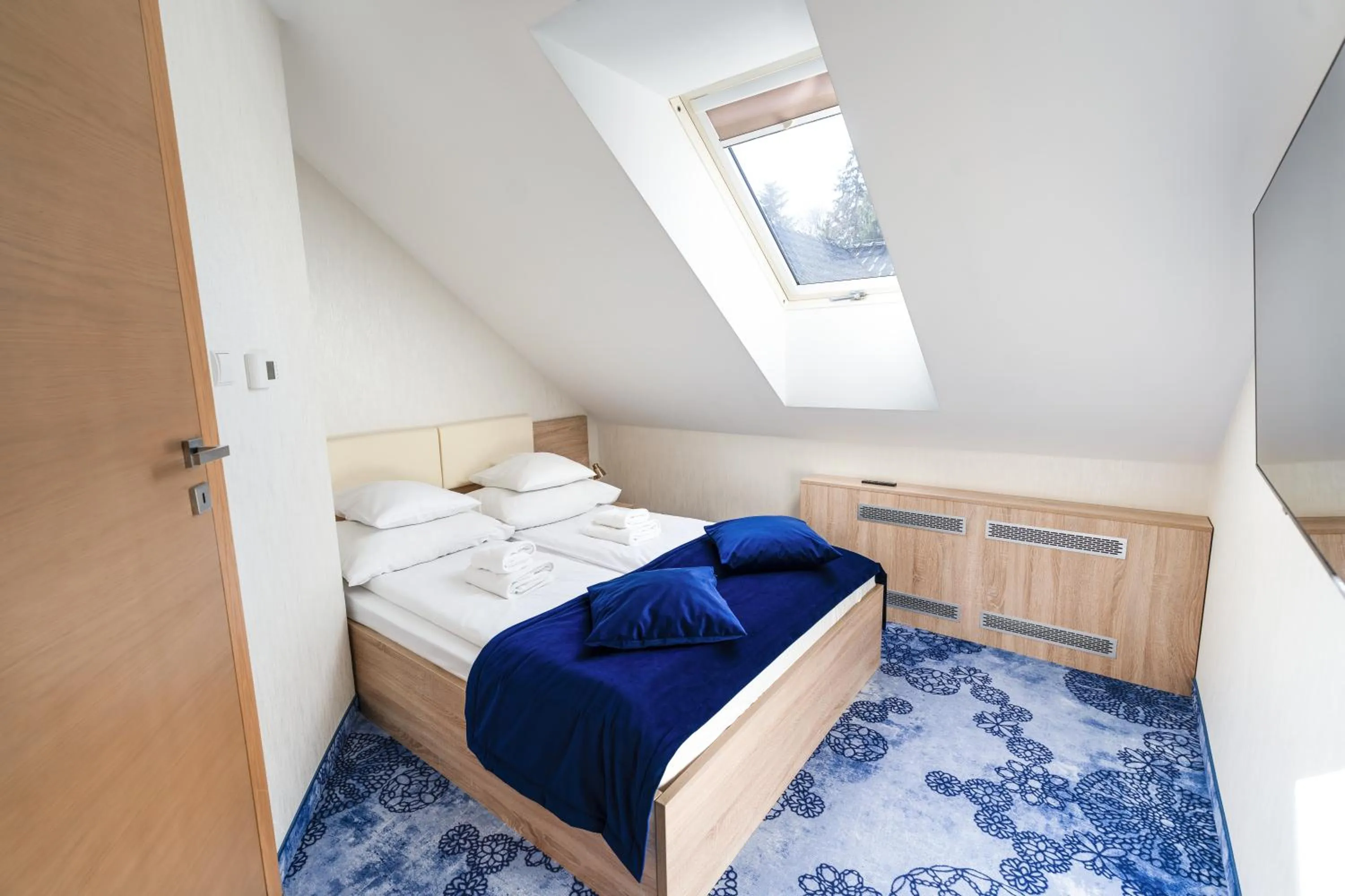 Bedroom, Bed in Hotel Zacisze