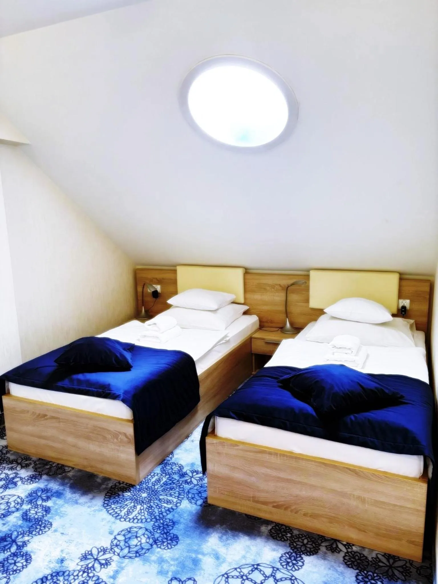 Bed in Hotel Zacisze