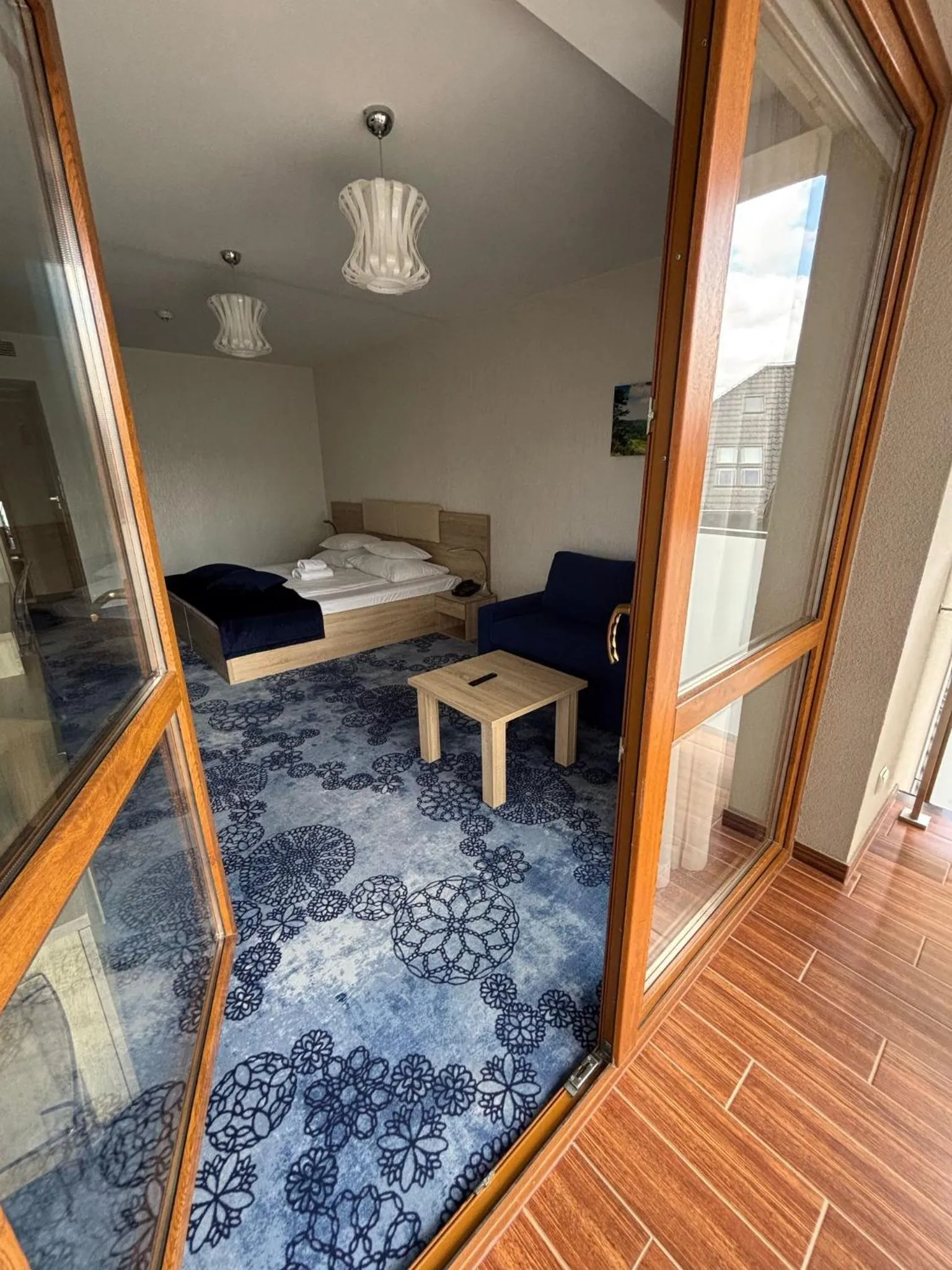 Living room, Bed in Hotel Zacisze