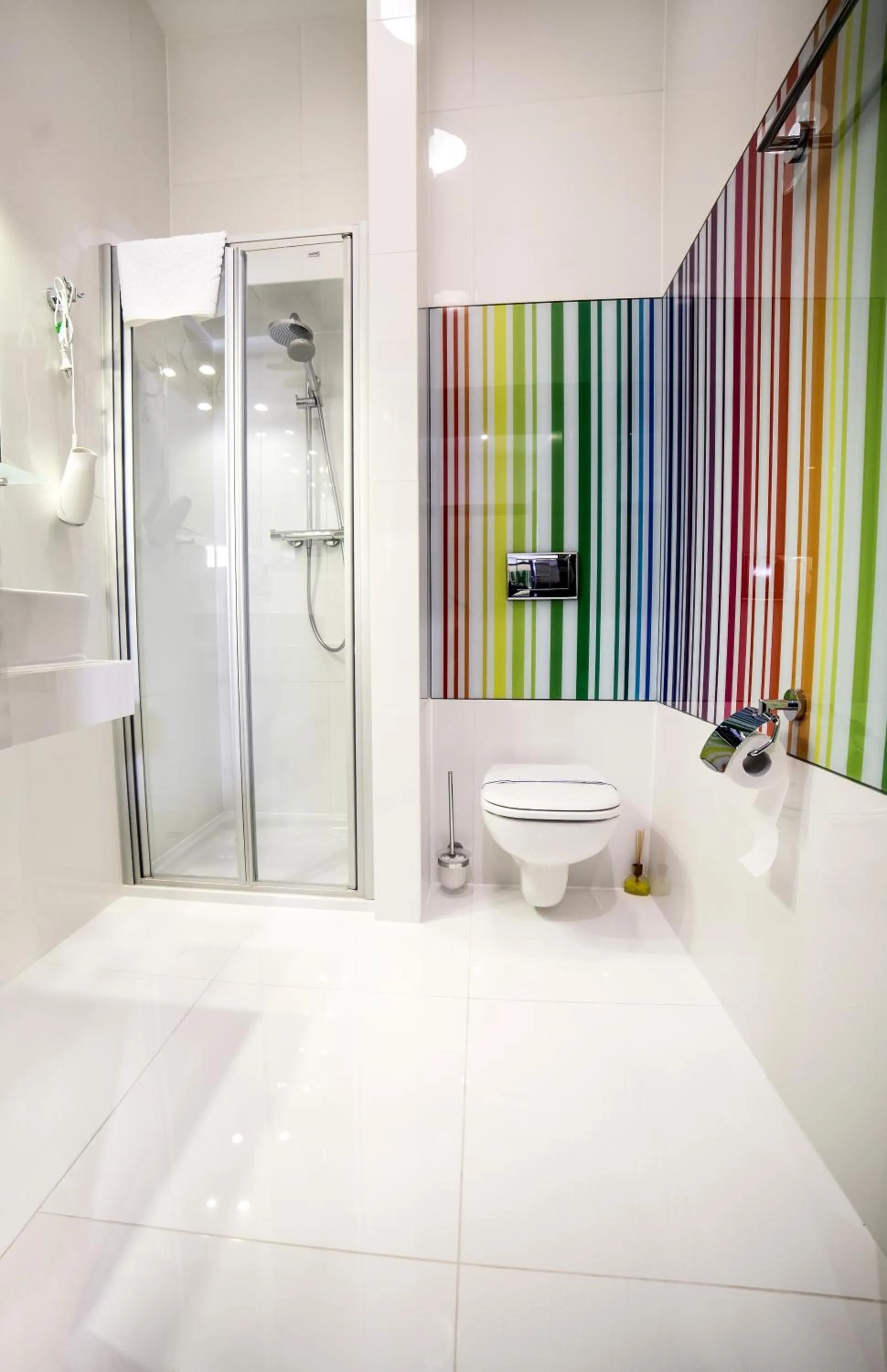 Shower in Hotel Zacisze