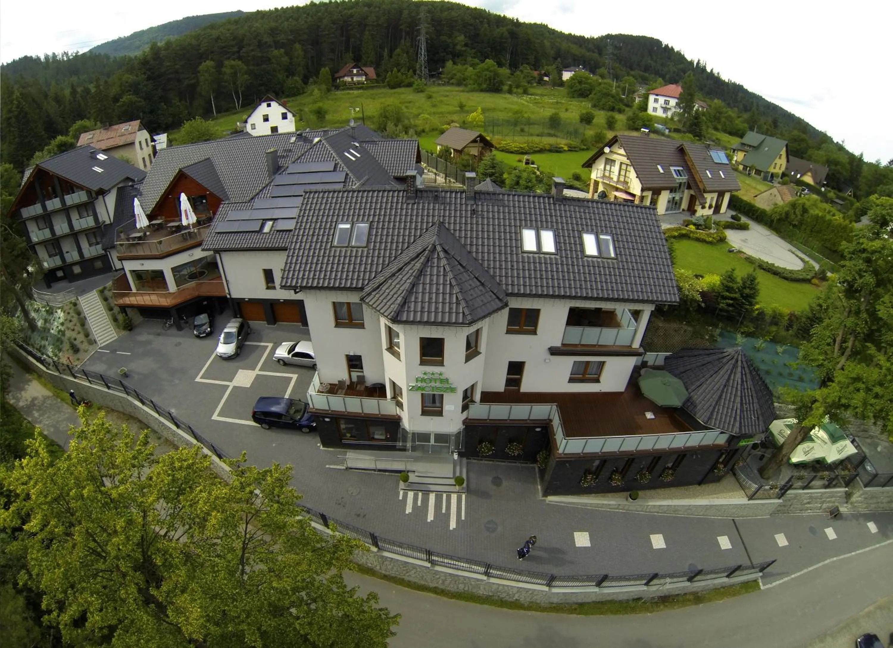 Facade/entrance in Hotel Zacisze