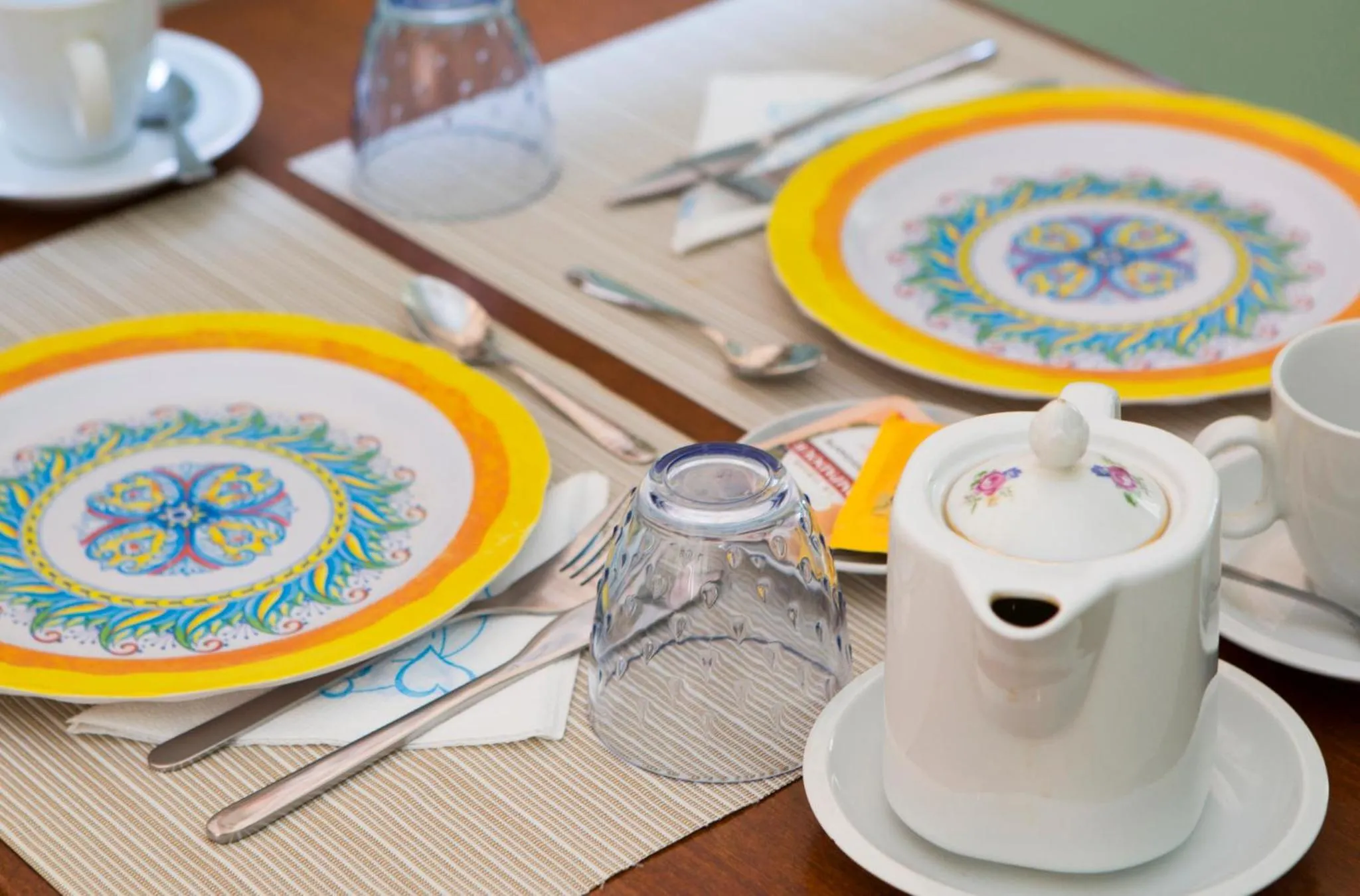 Food and drinks in B&B Piazza Vittorio