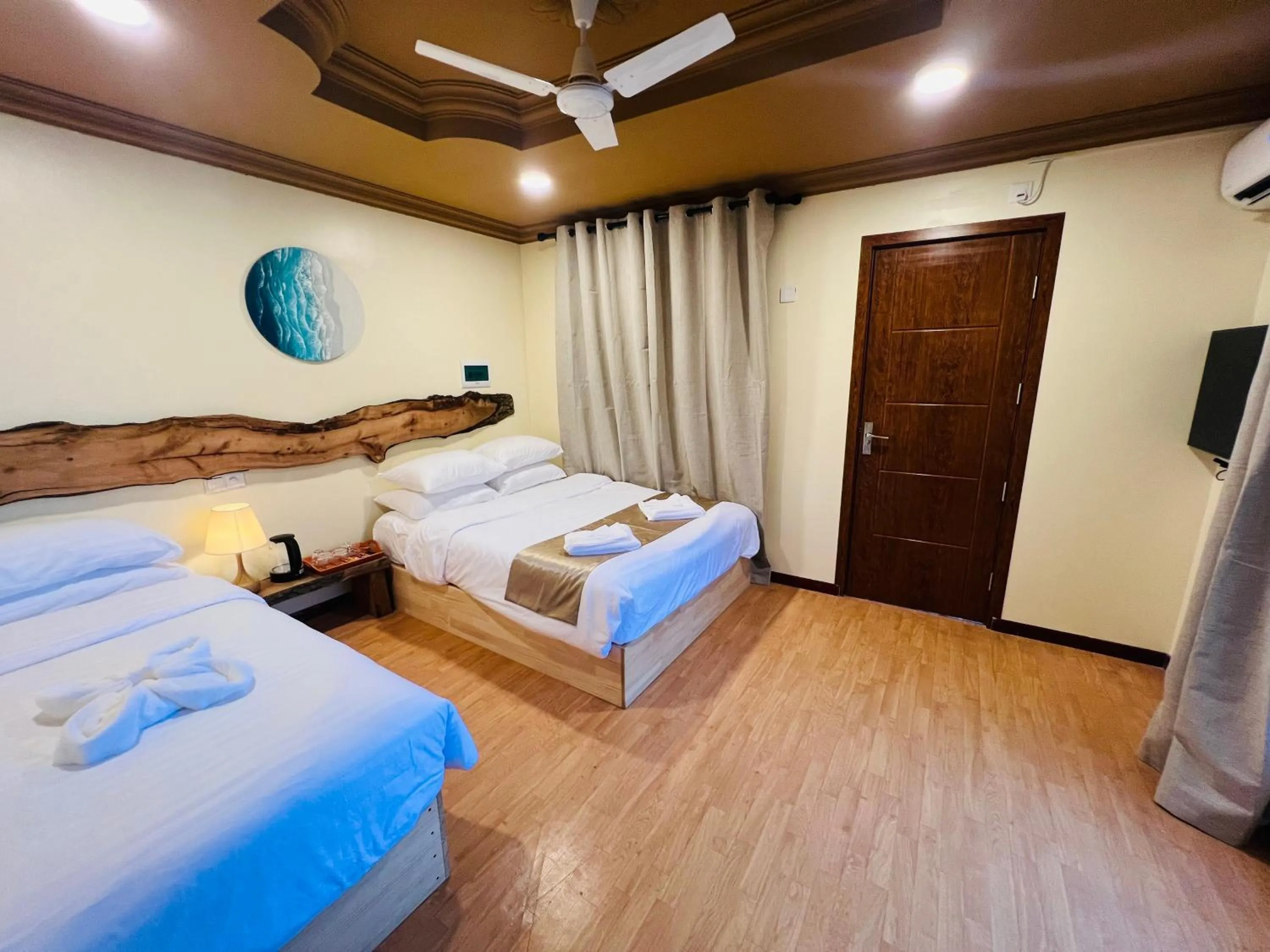 Bedroom, Bed in Holiday Home Dhiffushi