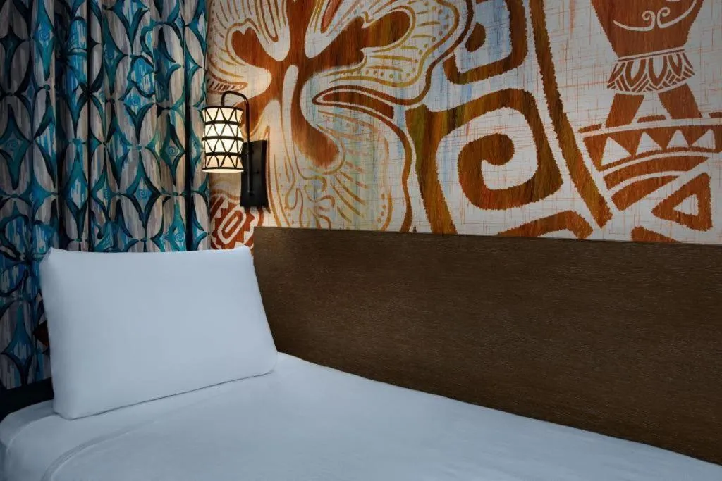 Bed in Disney's Polynesian Village Resort