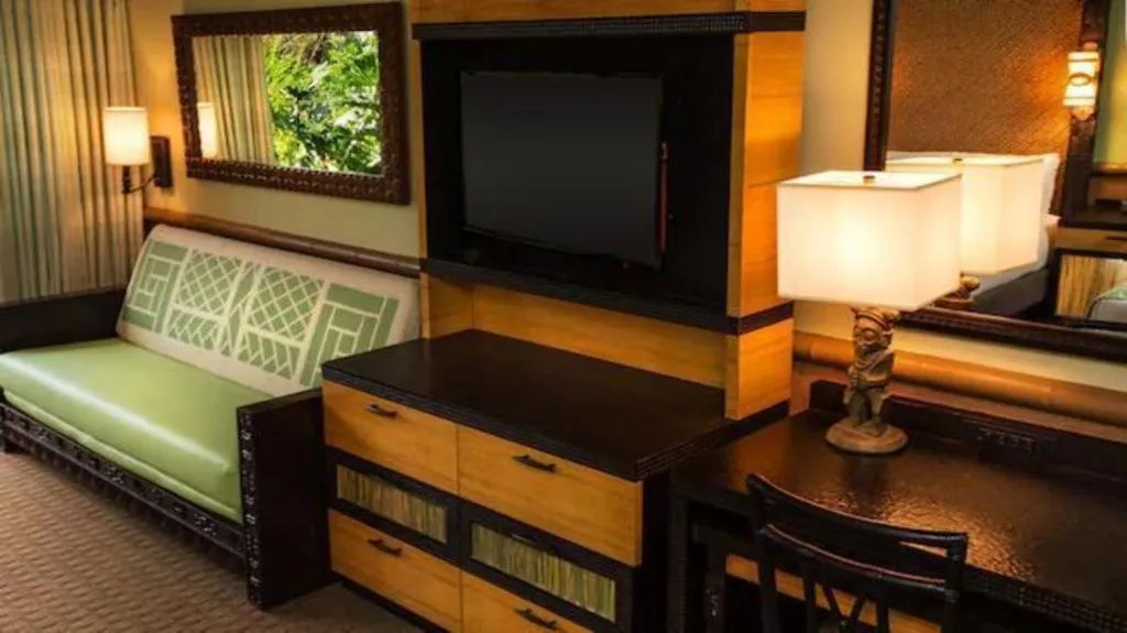 Bed in Disney's Polynesian Village Resort