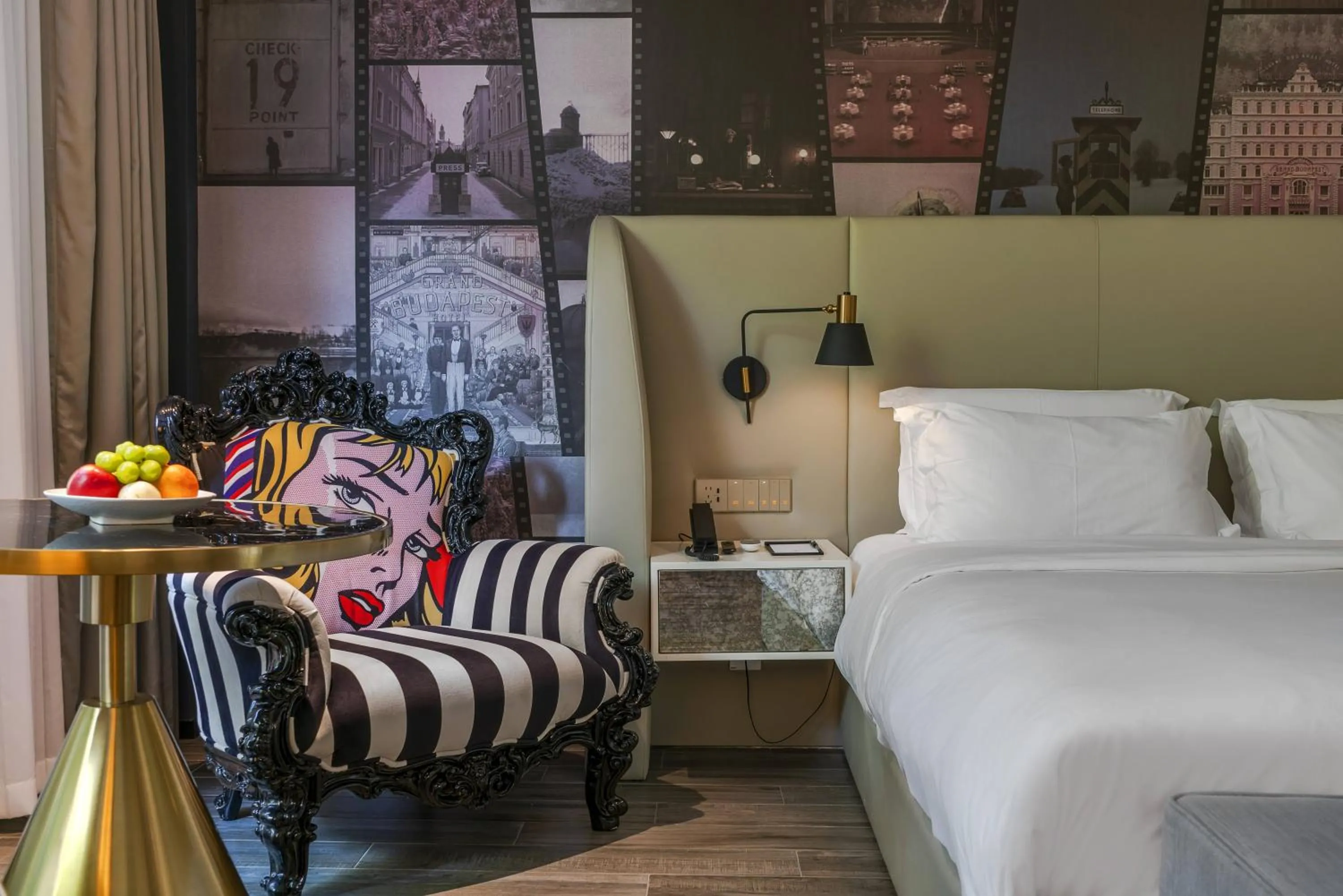 Bed in Movietel Hangzhou