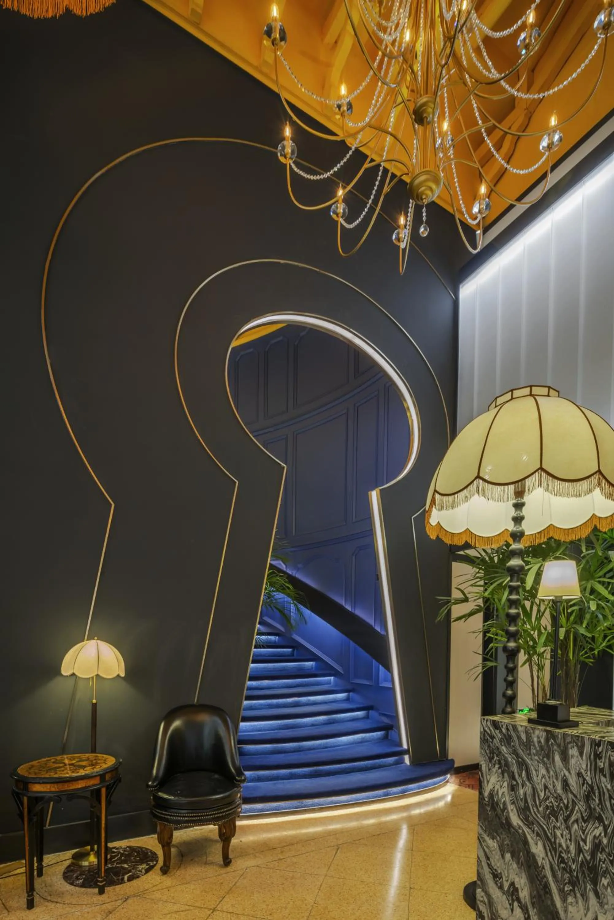 Seating area in Movietel Hangzhou