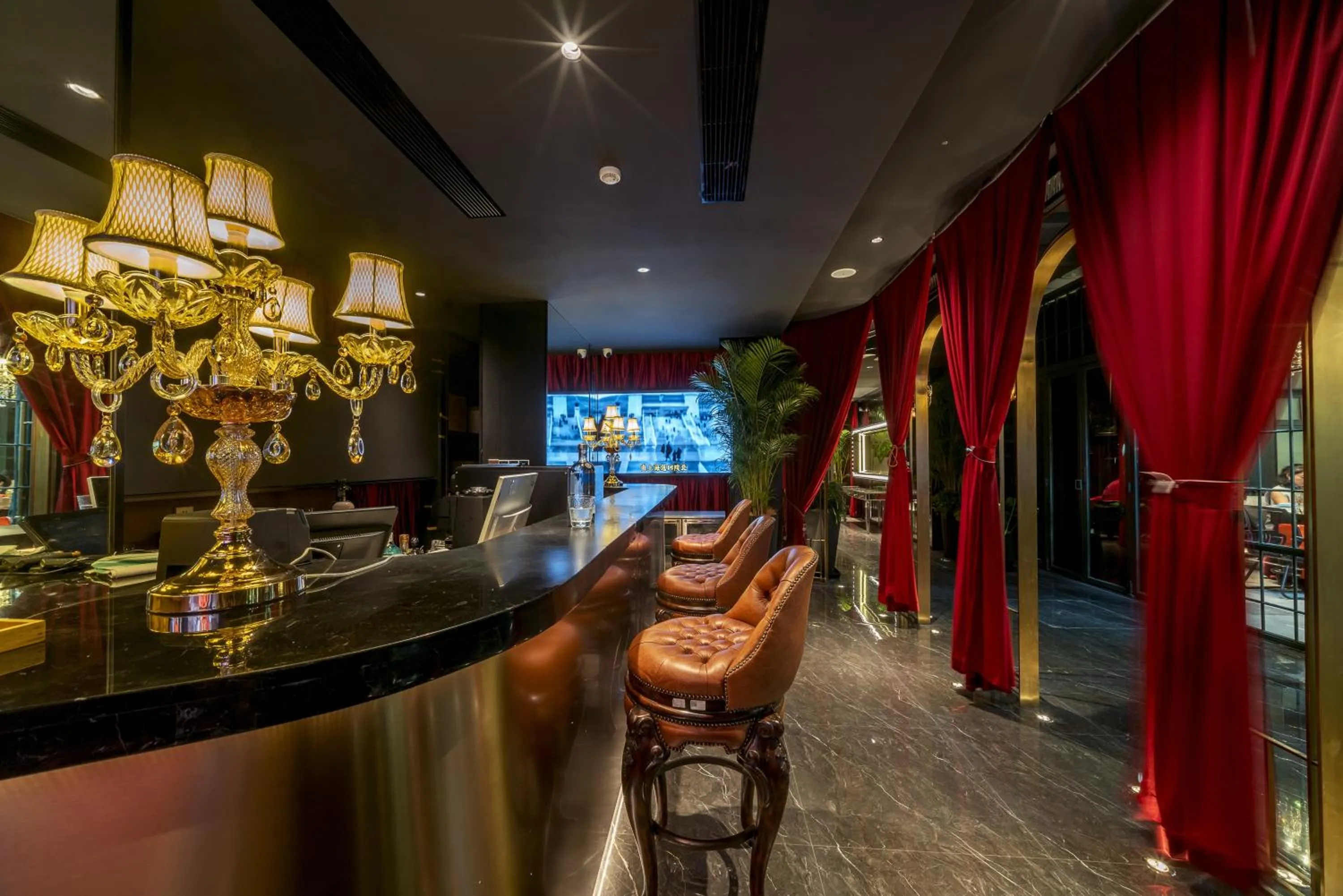 Lounge or bar in Movietel Hangzhou