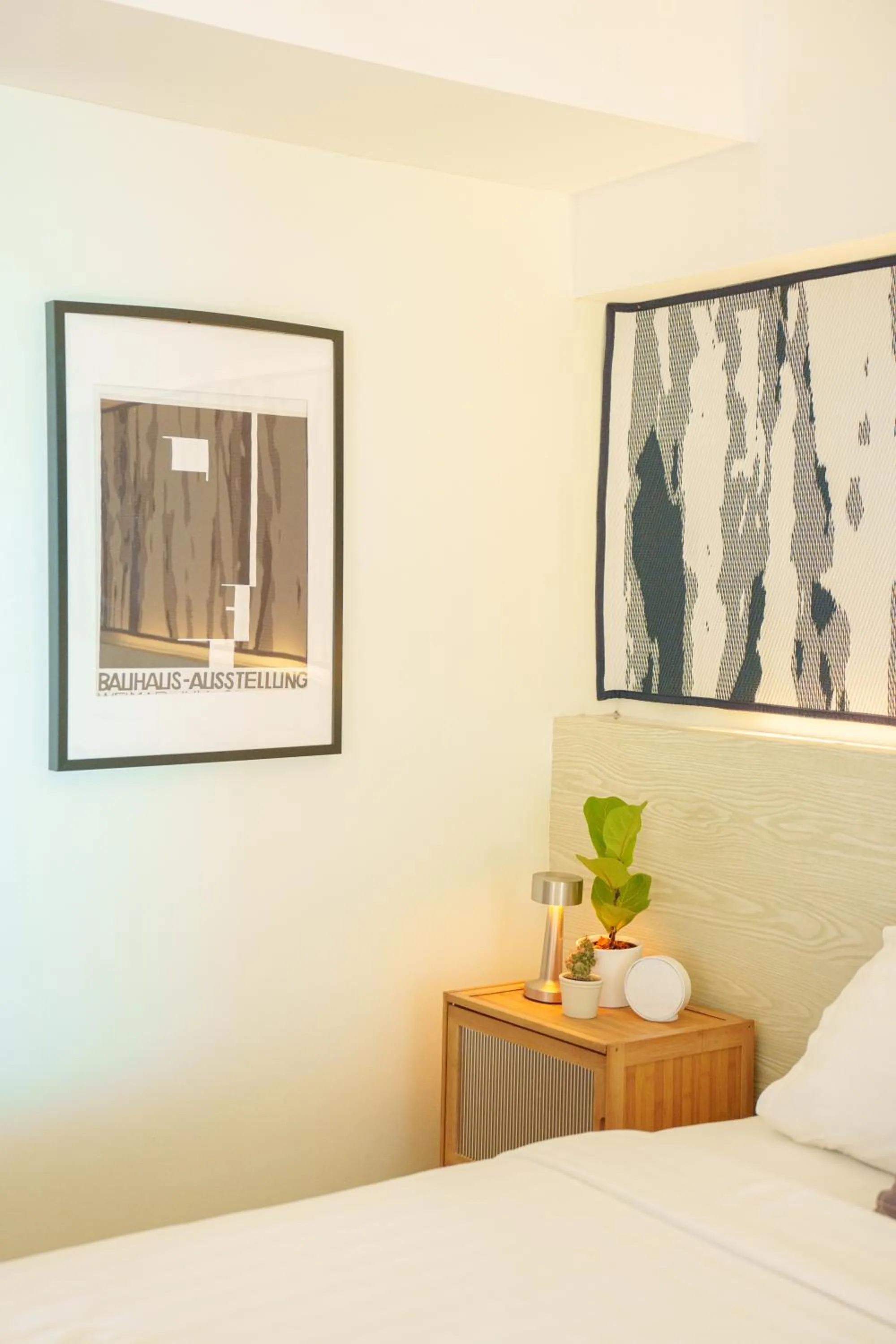 Bed in Gecko EYE Hotel