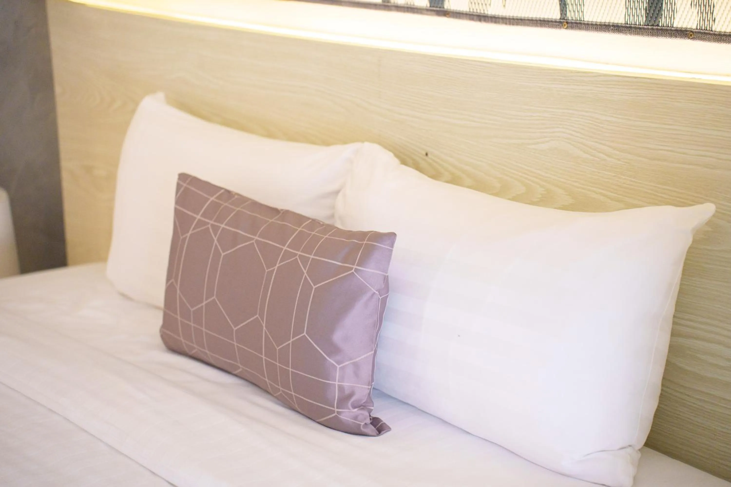 Bed in Gecko EYE Hotel