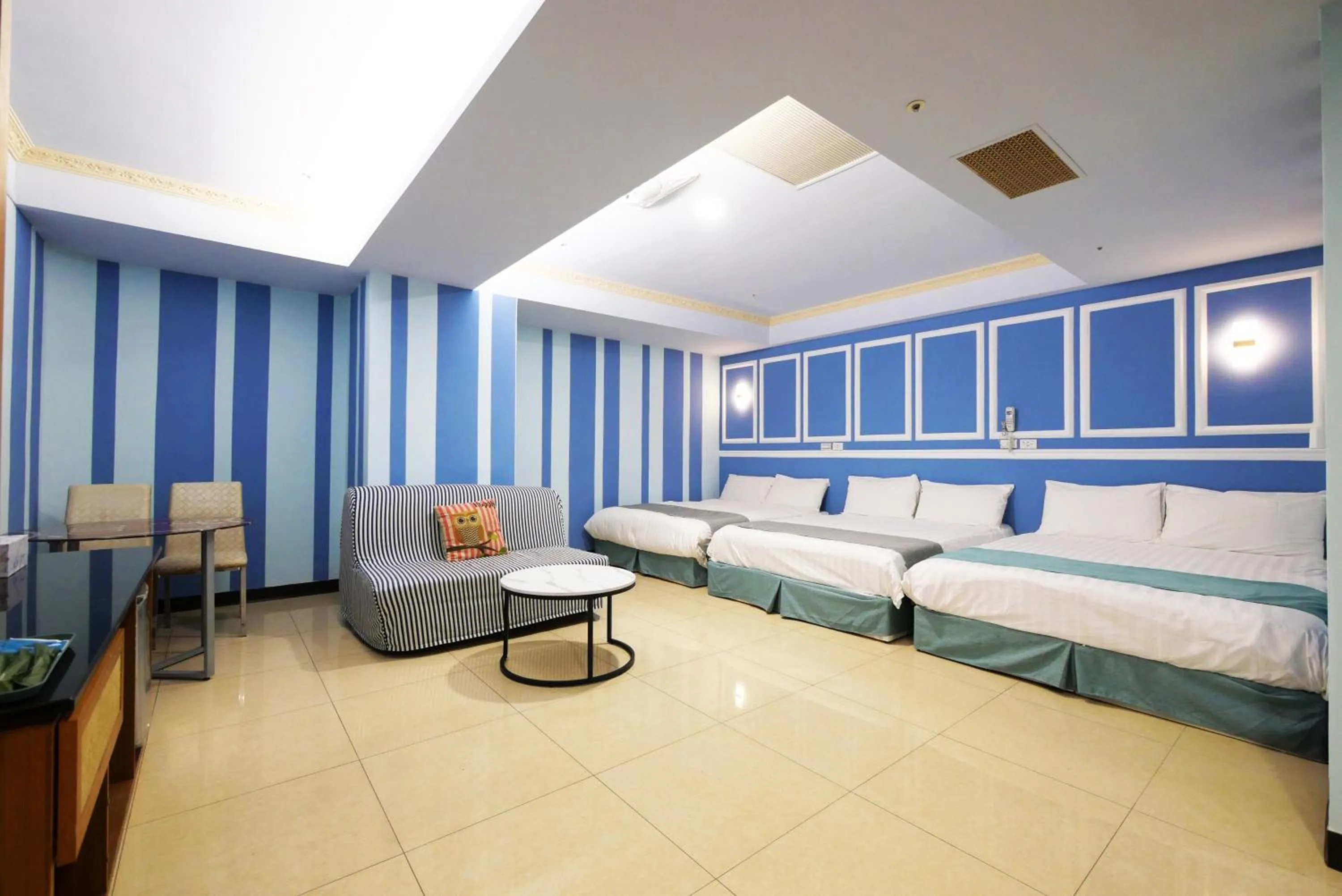 Bed in I Hi Loveriver Hotel