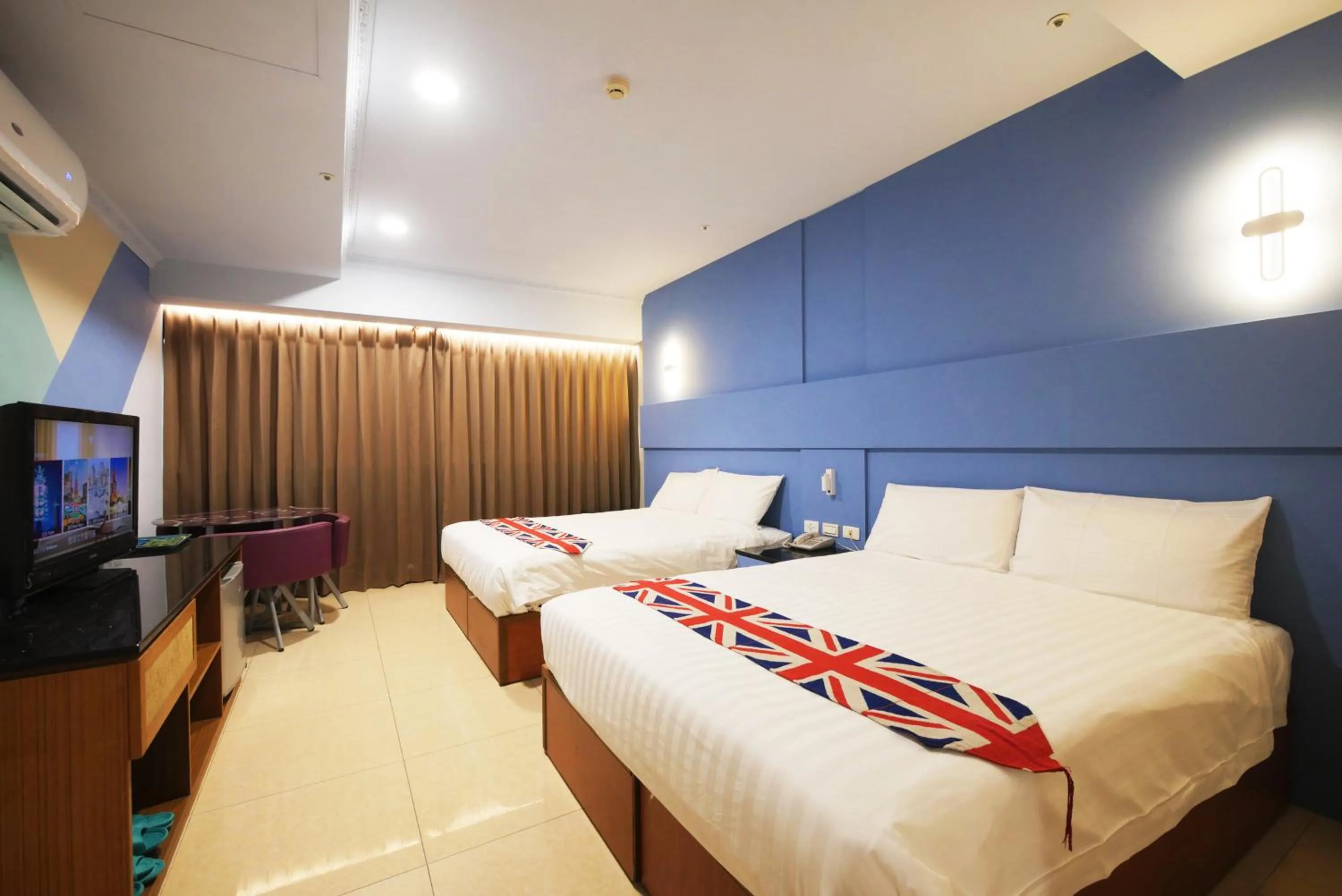 Bed in I Hi Loveriver Hotel