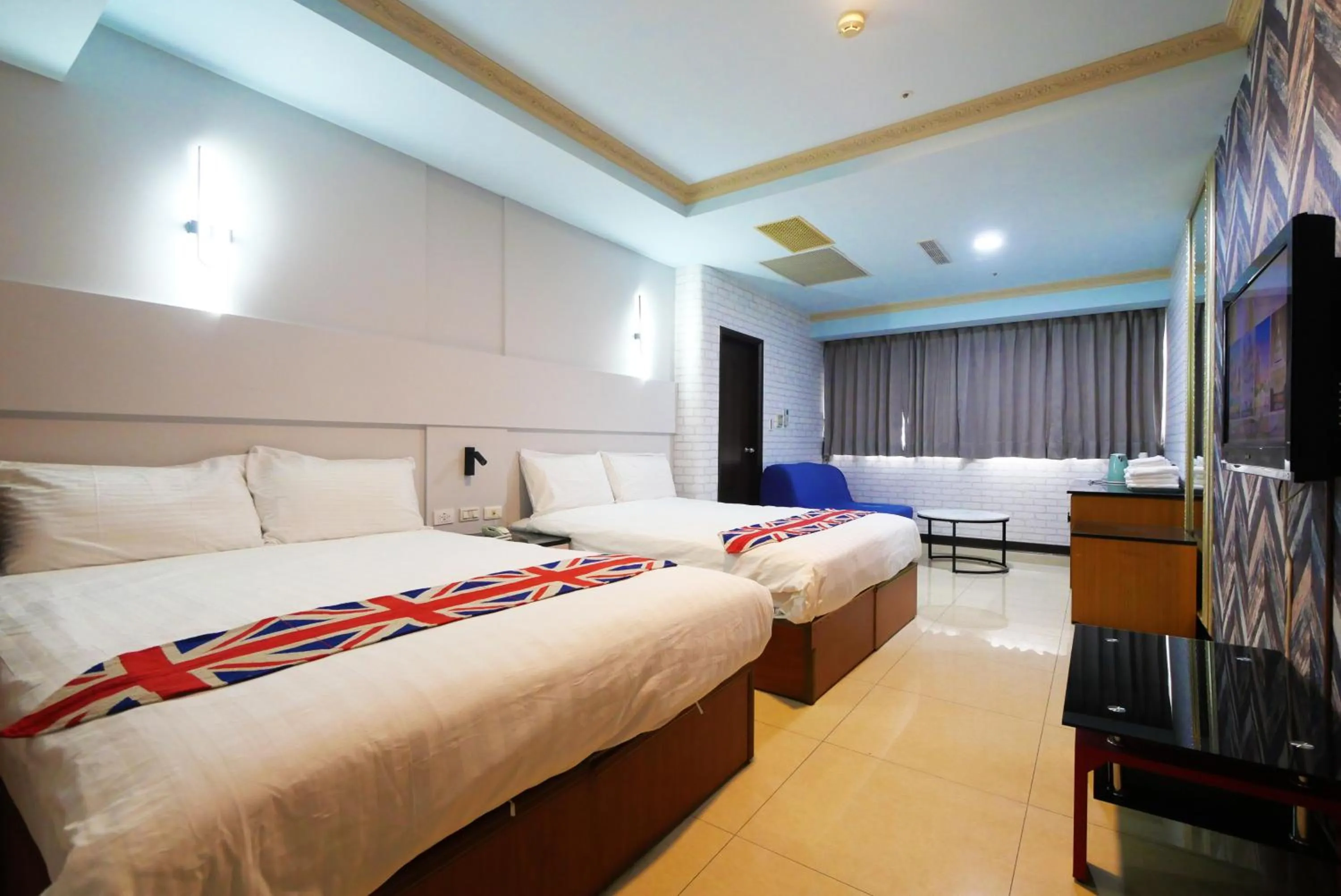 Bed in I Hi Loveriver Hotel