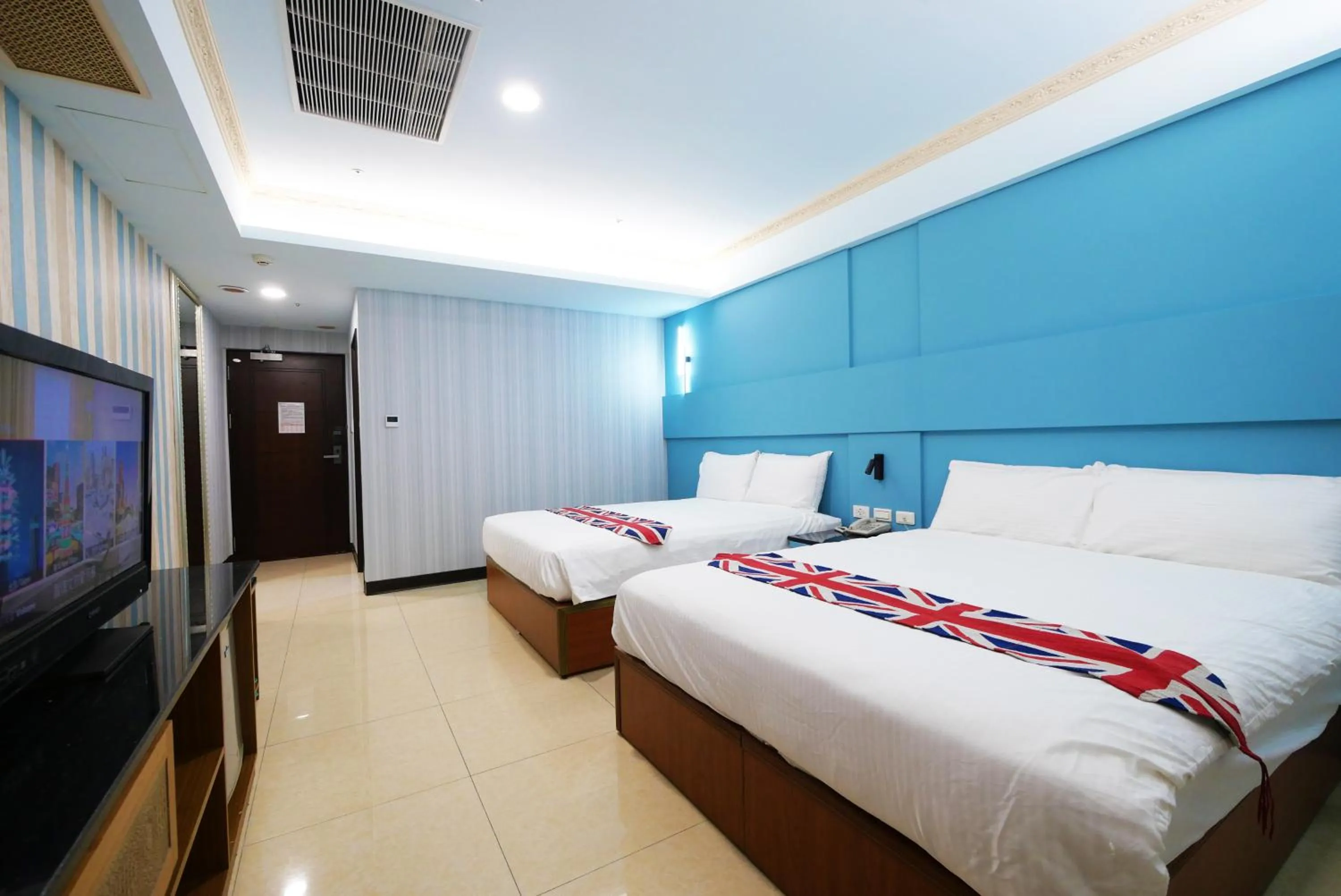 Bed in I Hi Loveriver Hotel