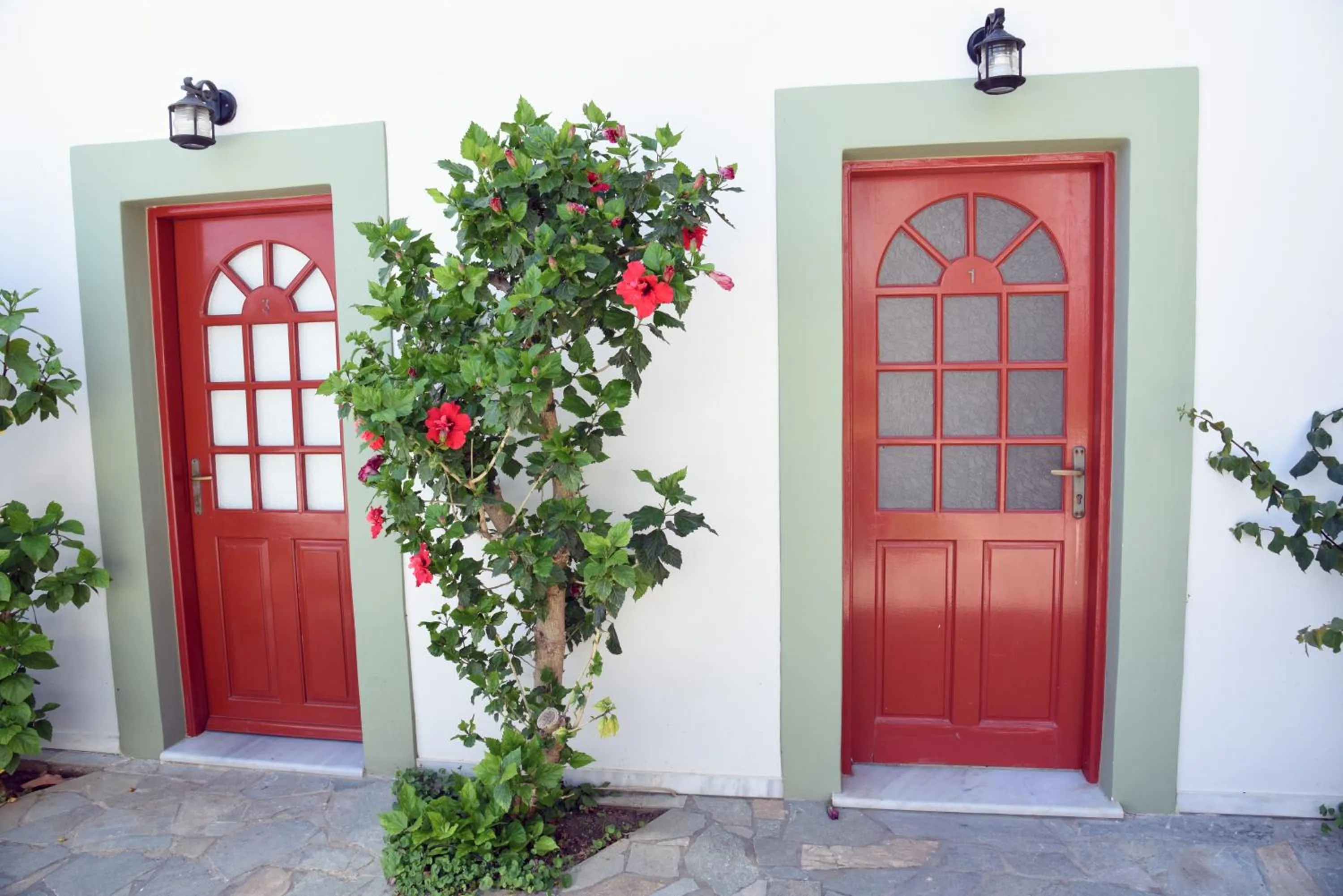 Garden in The Flower Of Monemvasia Hotel