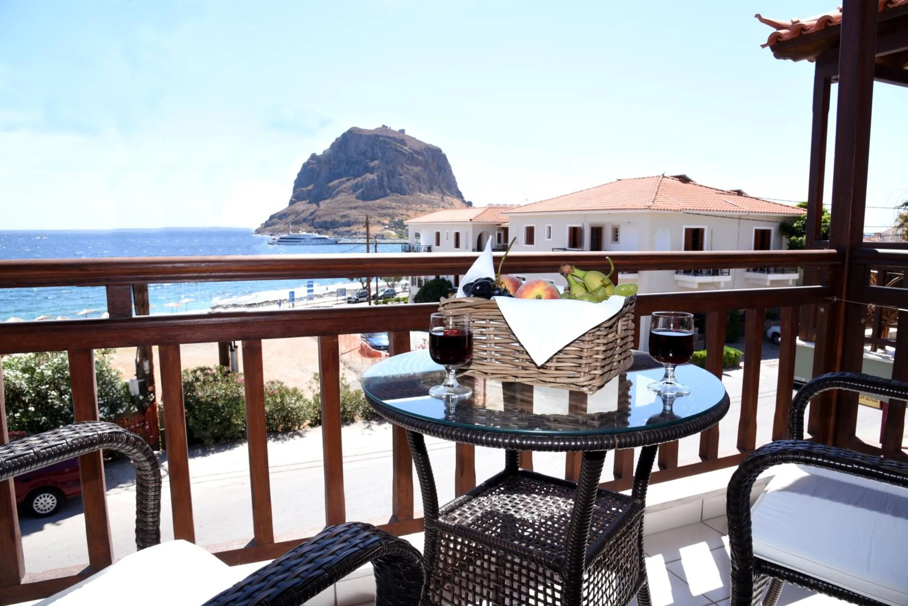 Sea view in The Flower Of Monemvasia Hotel