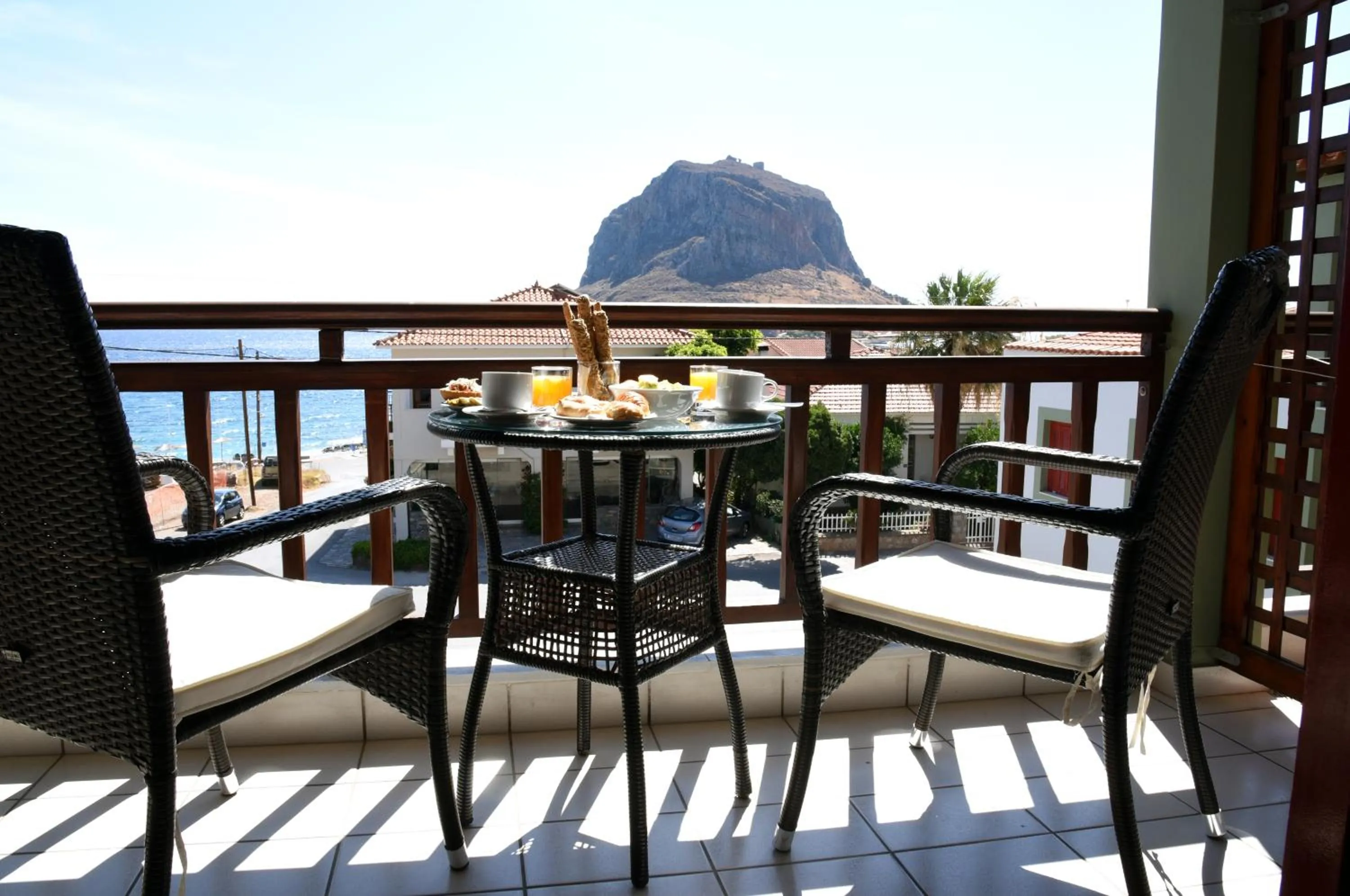 Balcony/Terrace in The Flower Of Monemvasia Hotel