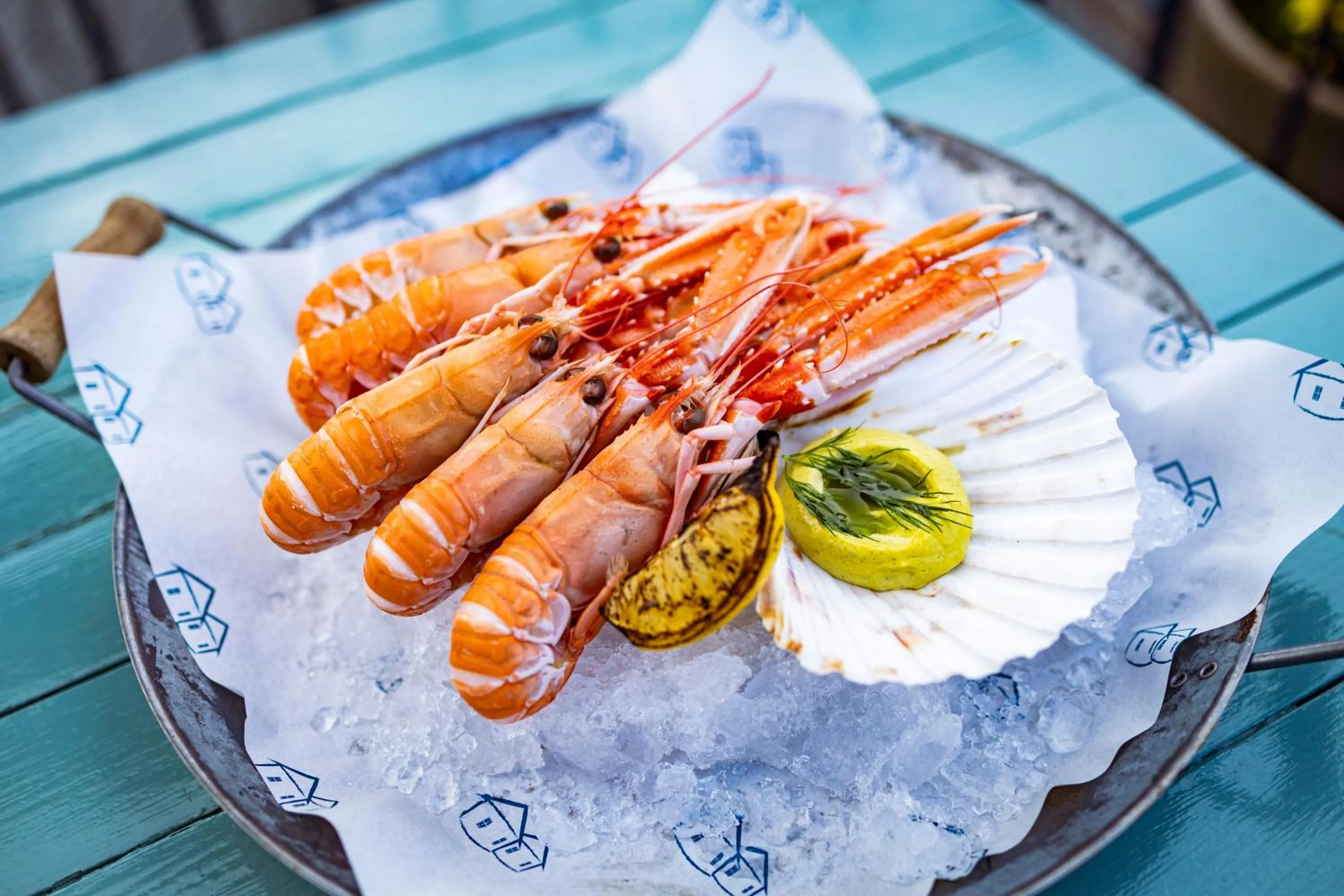 Food and drinks in The Pierhouse Hotel