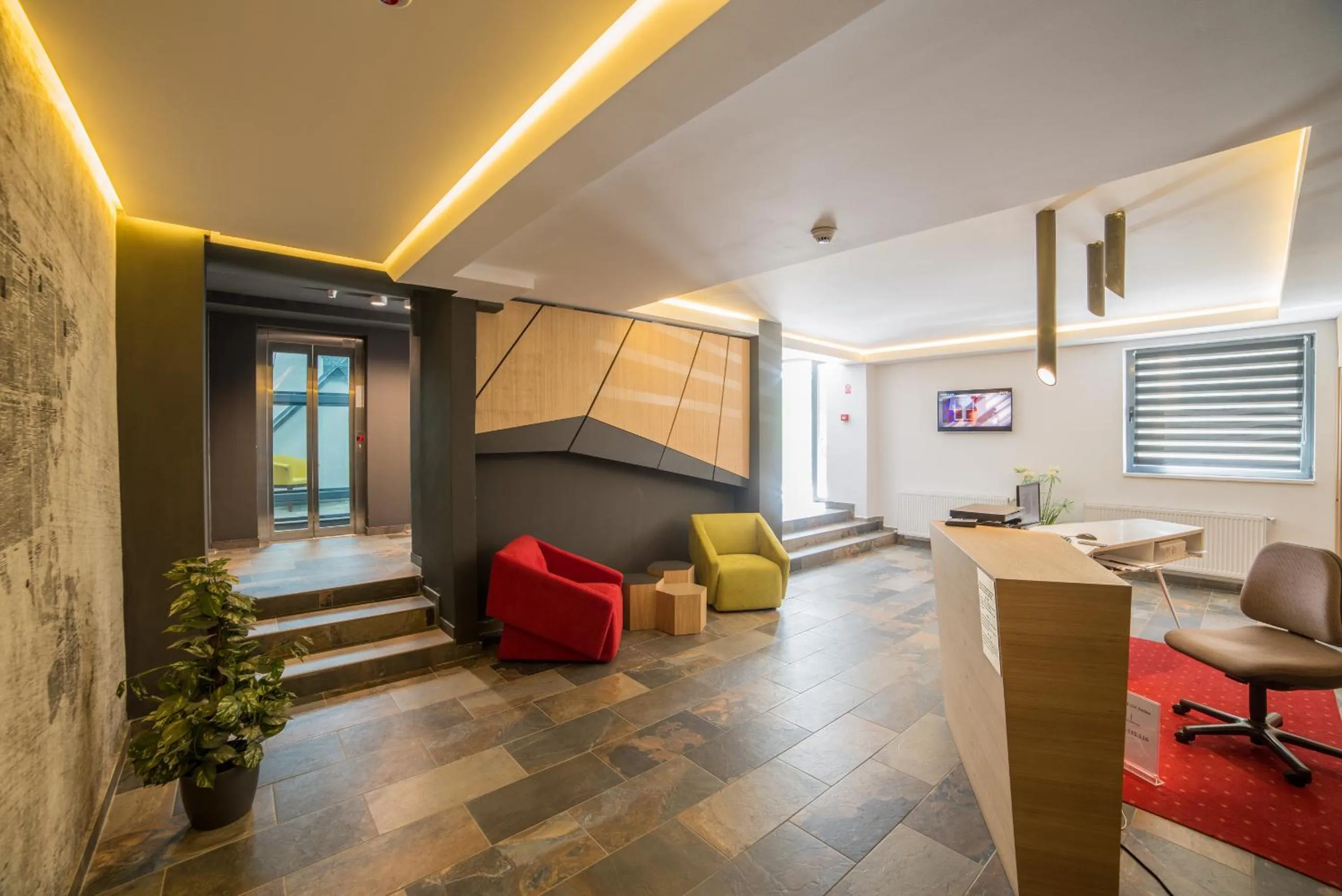 Lobby or reception in Hotel Lux Divina