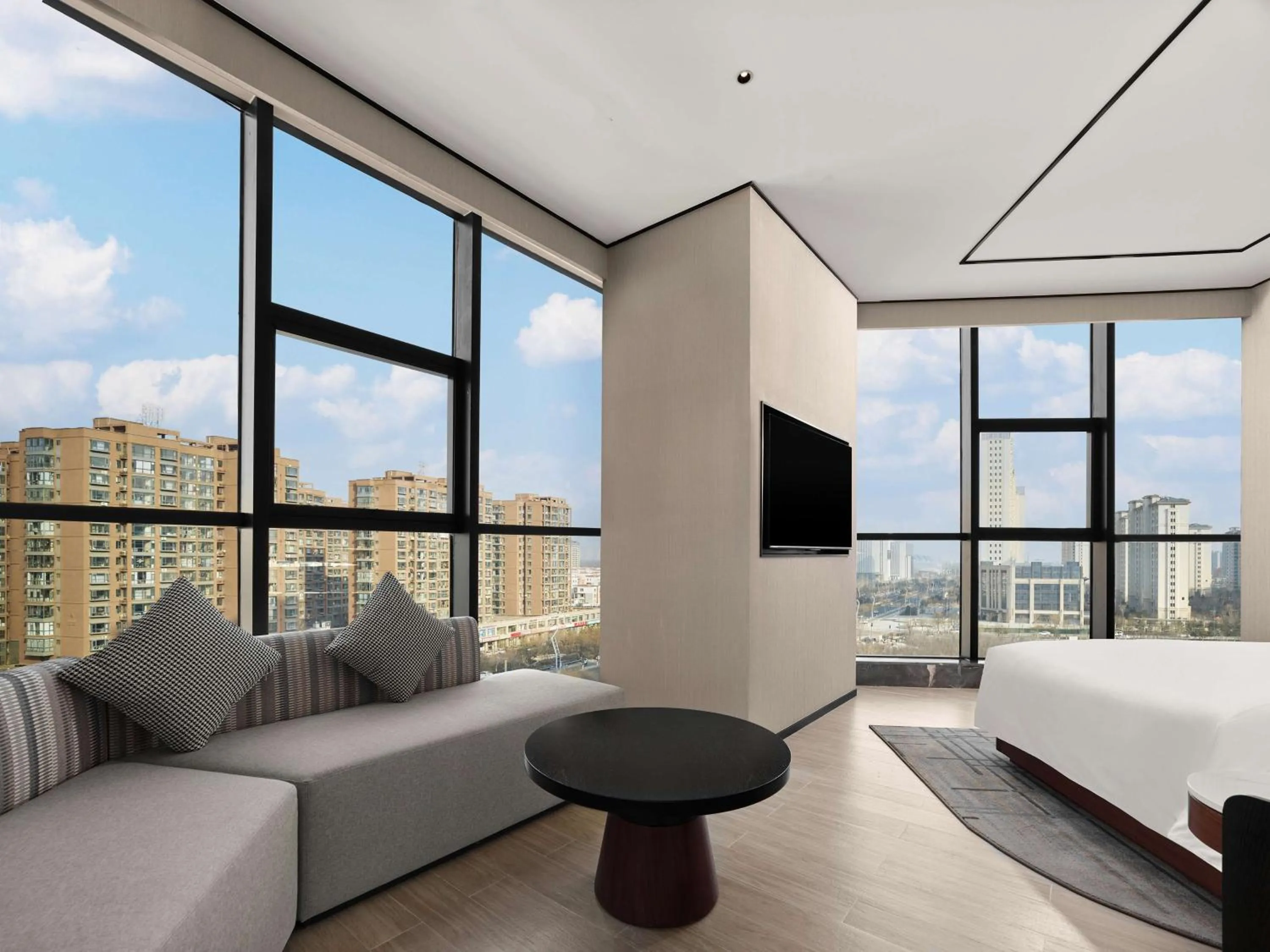 Living room, Bed in Hilton Garden Inn Datong Pingcheng