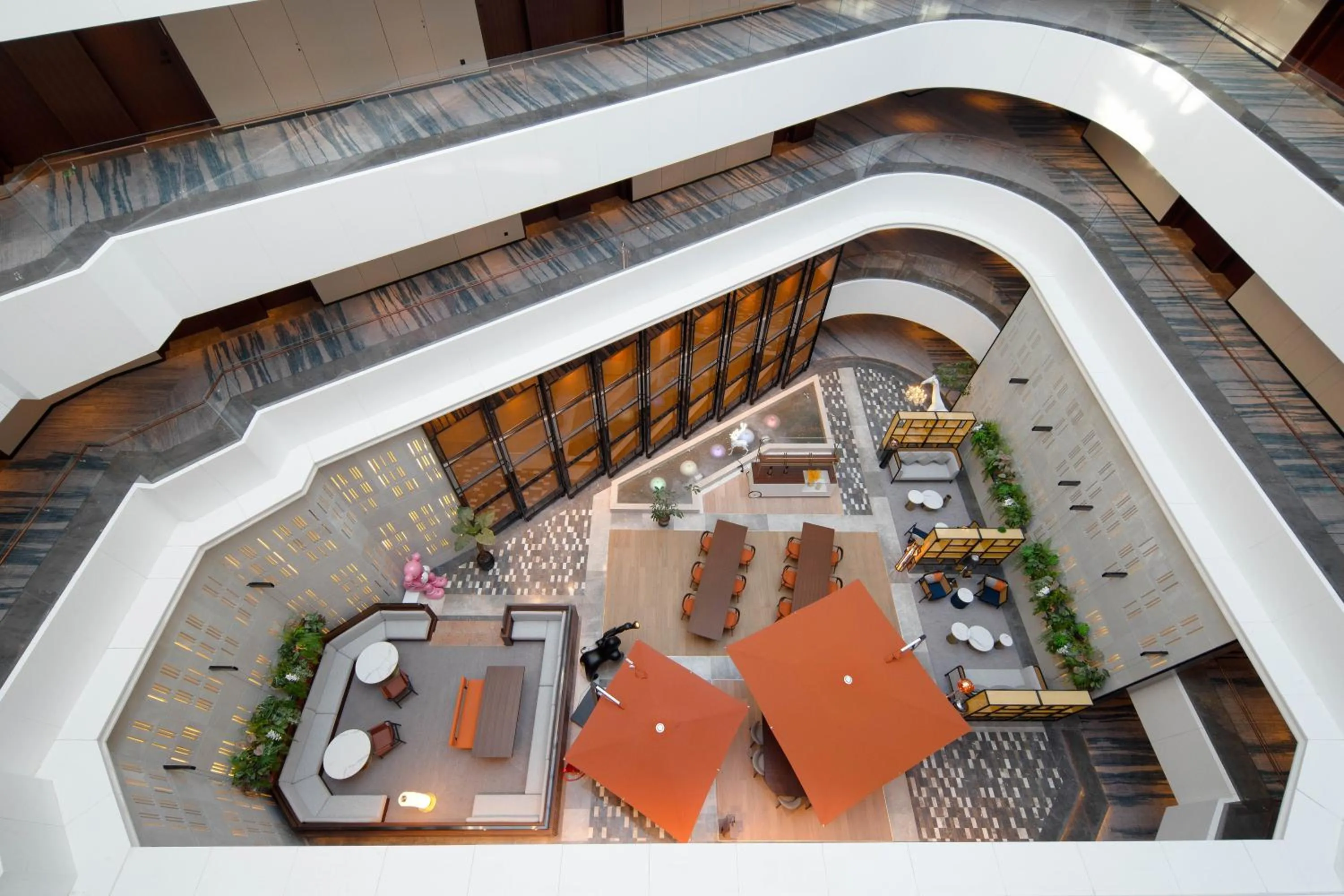 Seating area in Hilton Garden Inn Datong Pingcheng