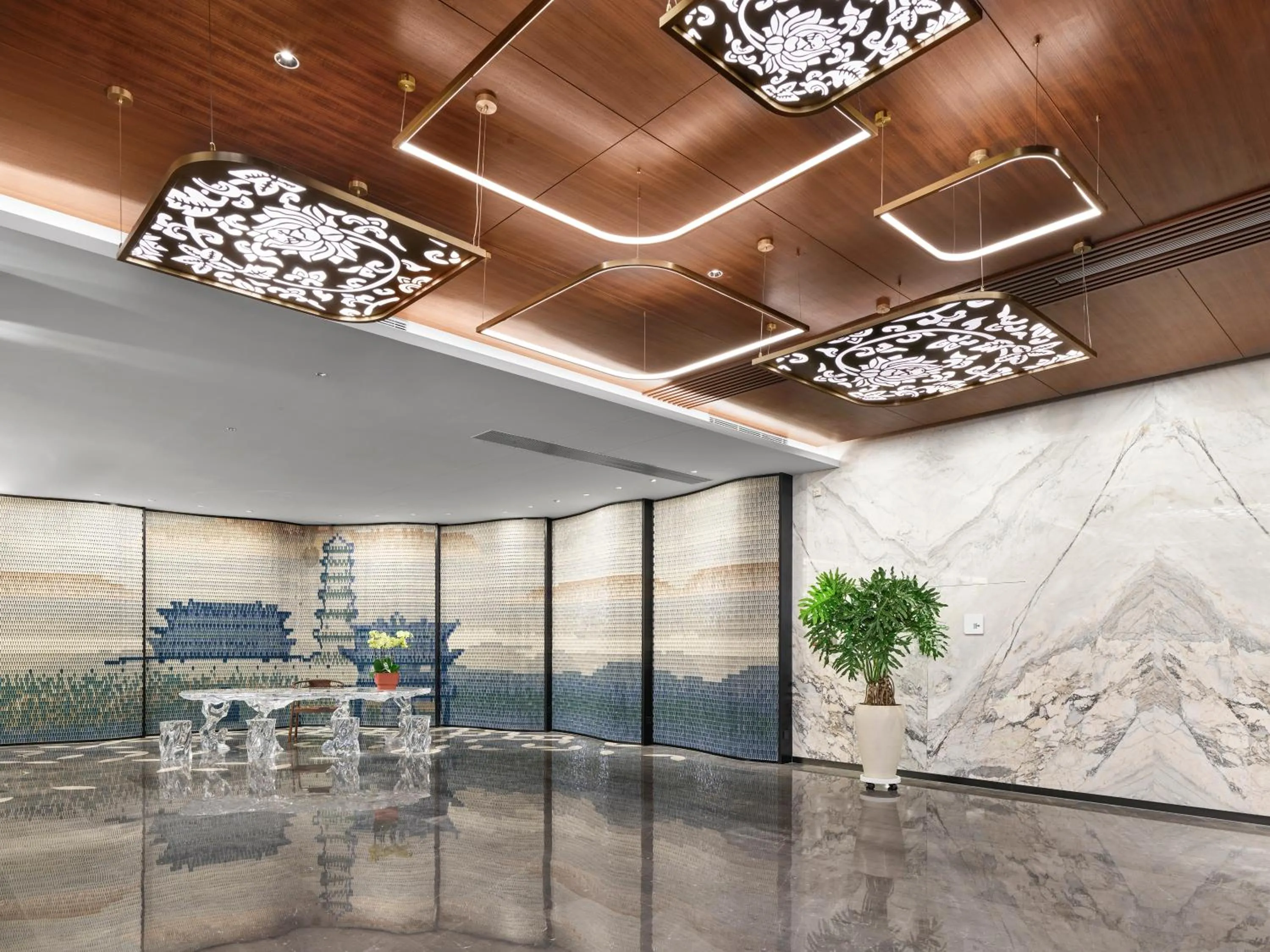 Lobby or reception in Hilton Garden Inn Datong Pingcheng