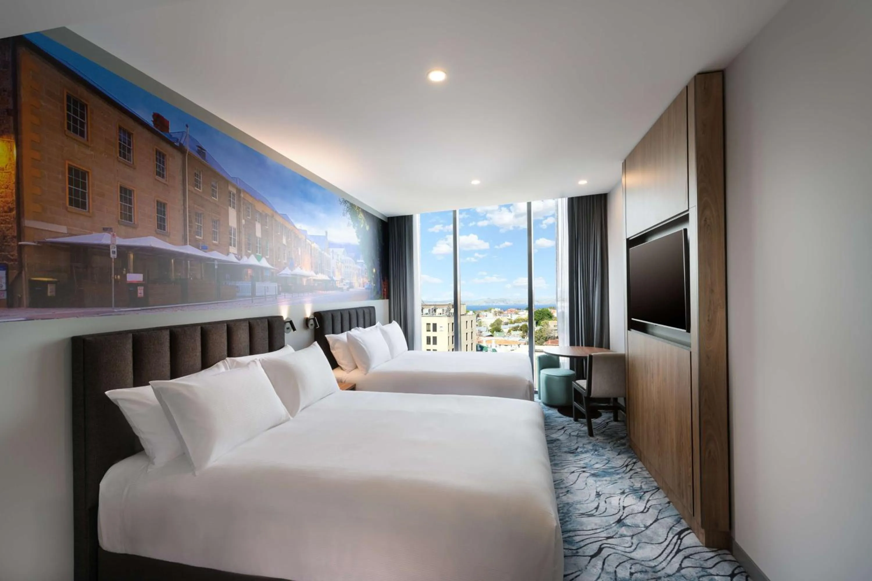 Bed in DoubleTree by Hilton Hobart