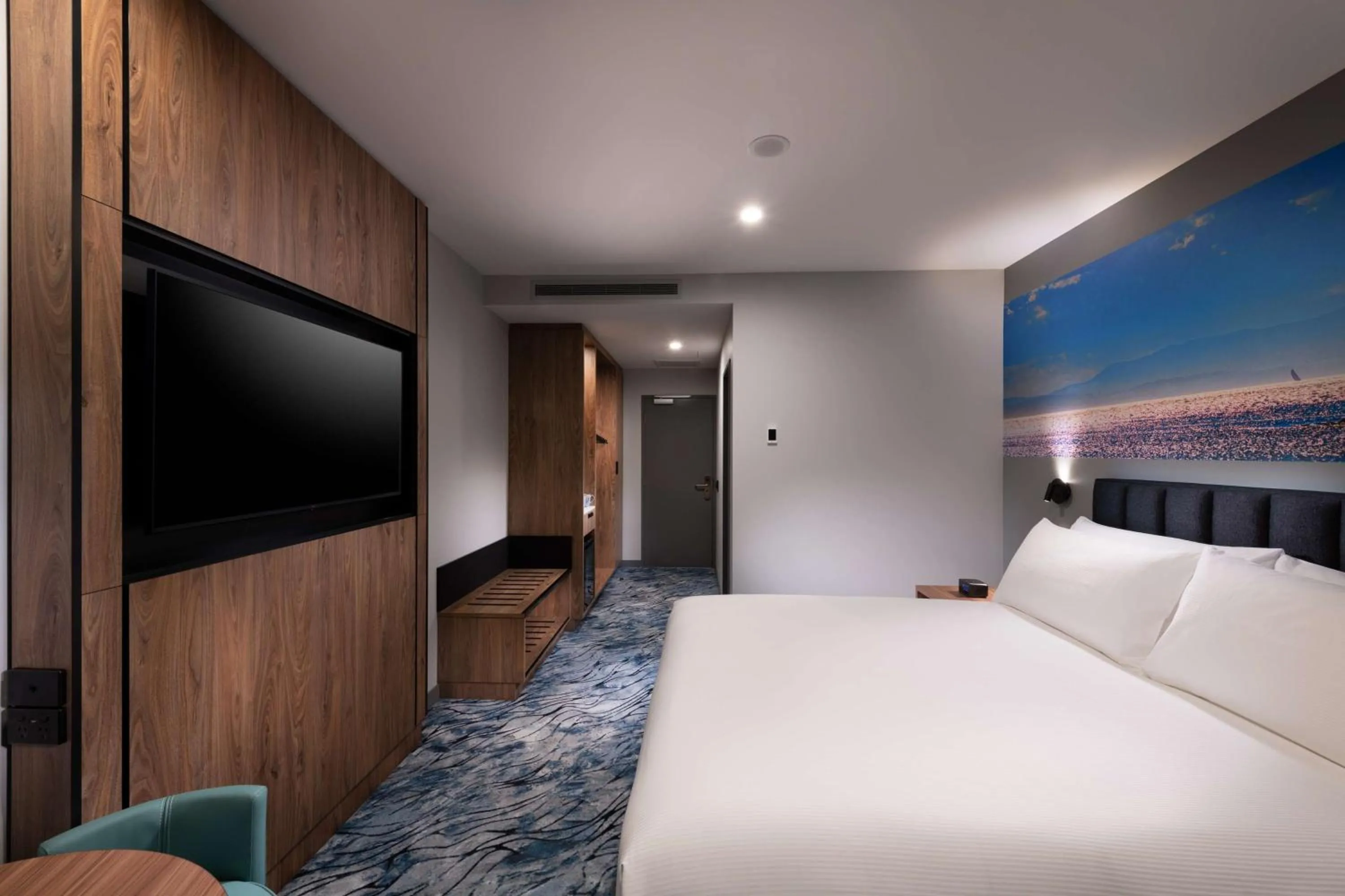 Bed in DoubleTree by Hilton Hobart