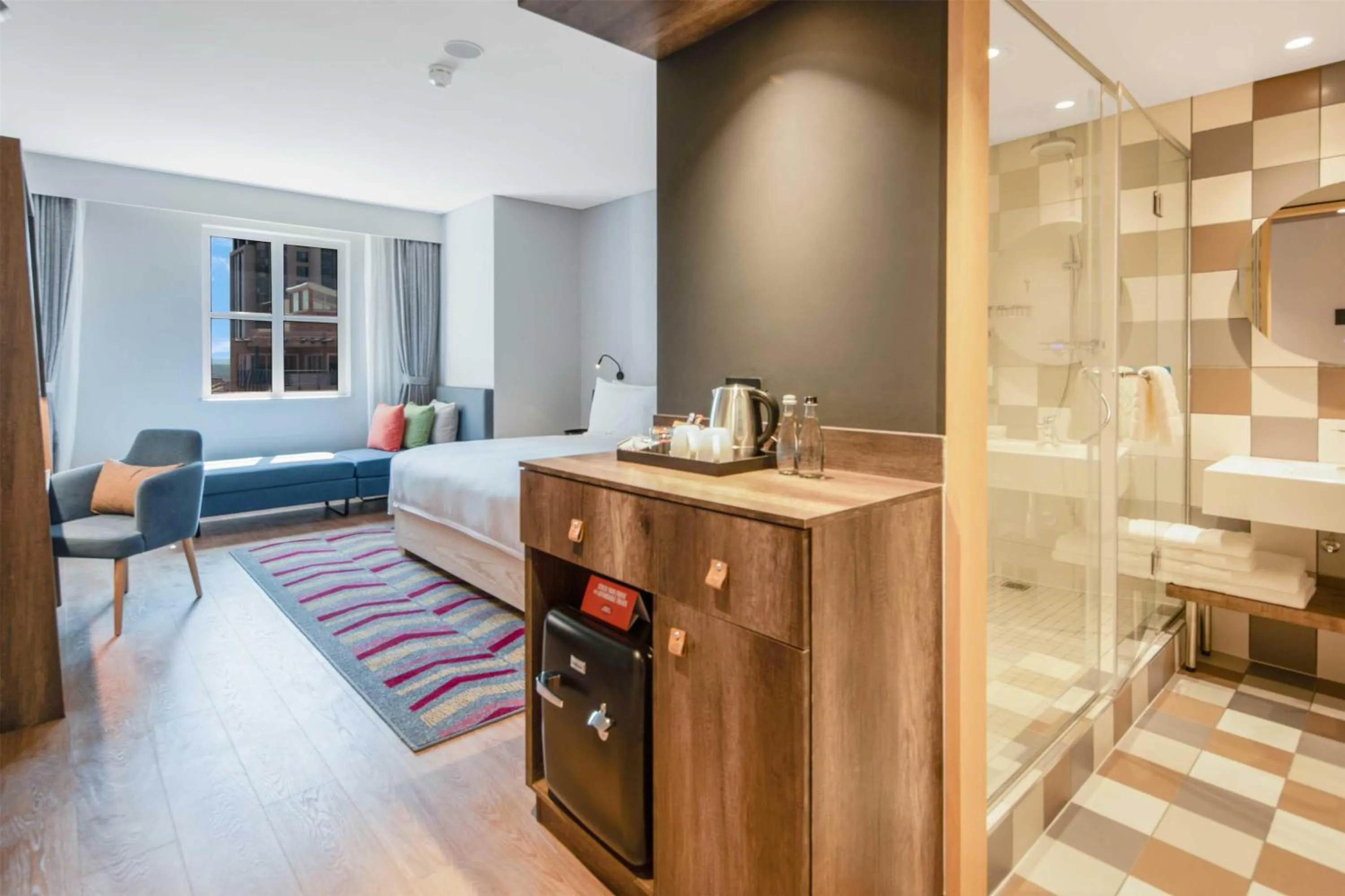 Bathroom in Hampton By Hilton Sandton Grayston