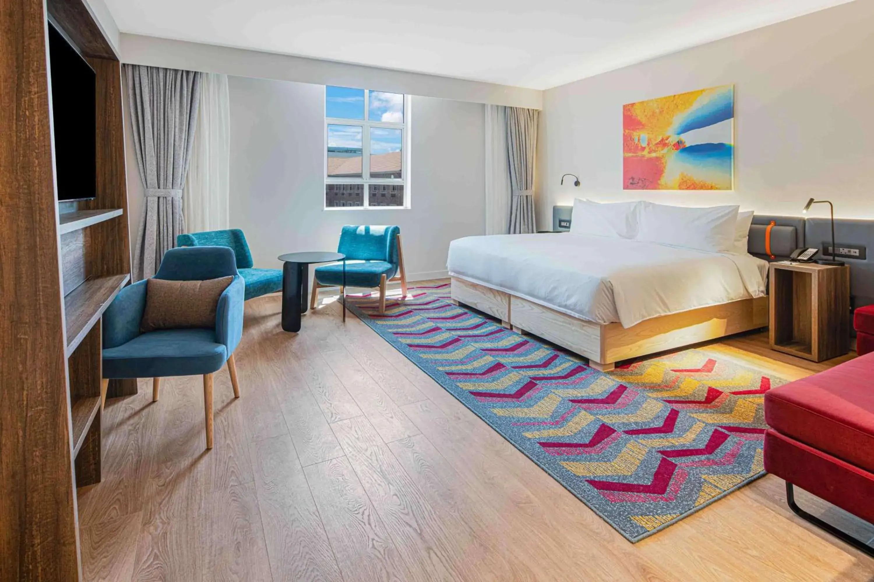 Super King Room in Hampton By Hilton Sandton Grayston Super King Room in Hampton By Hilton Sandton Grayston