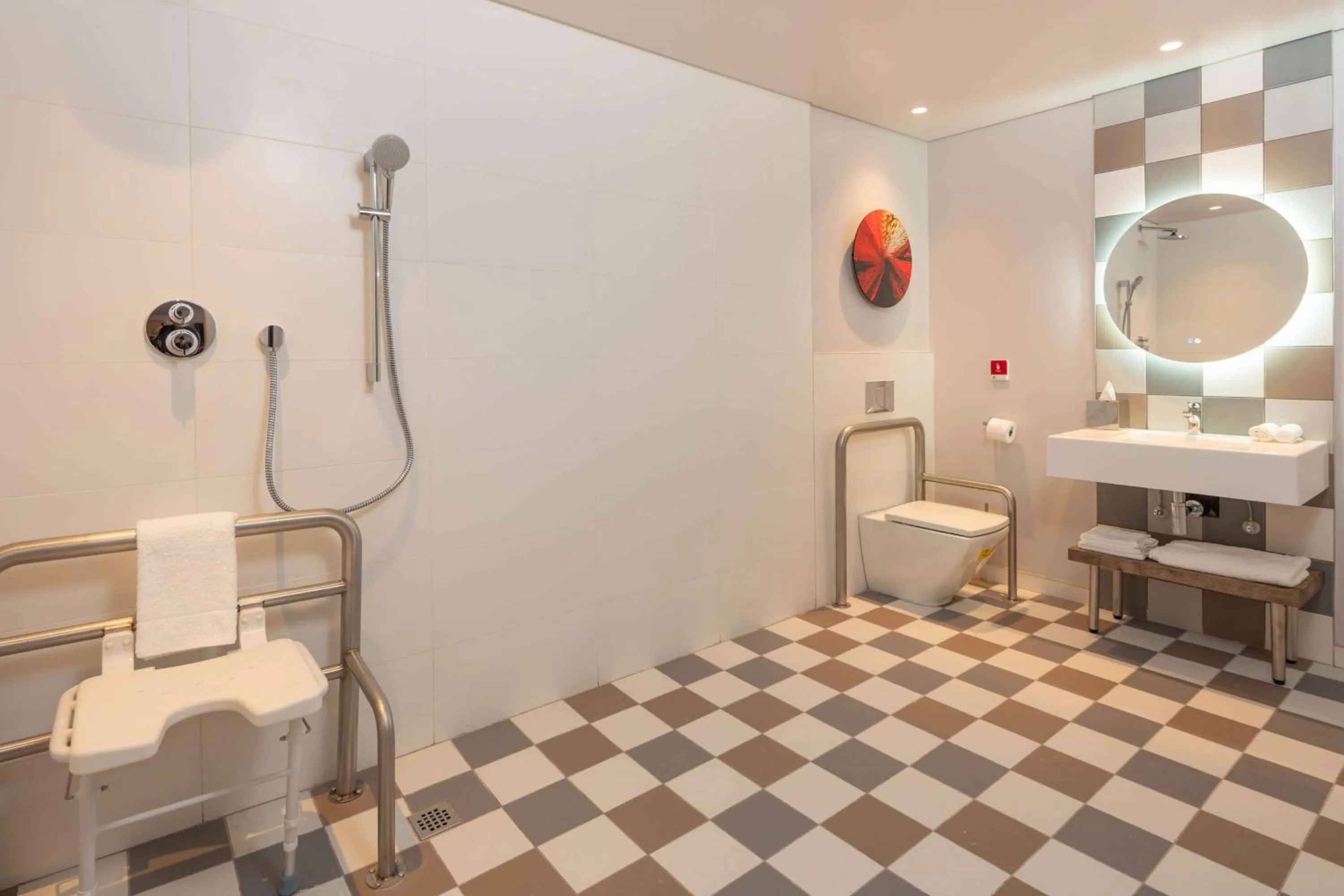 Bathroom in Hampton By Hilton Sandton Grayston