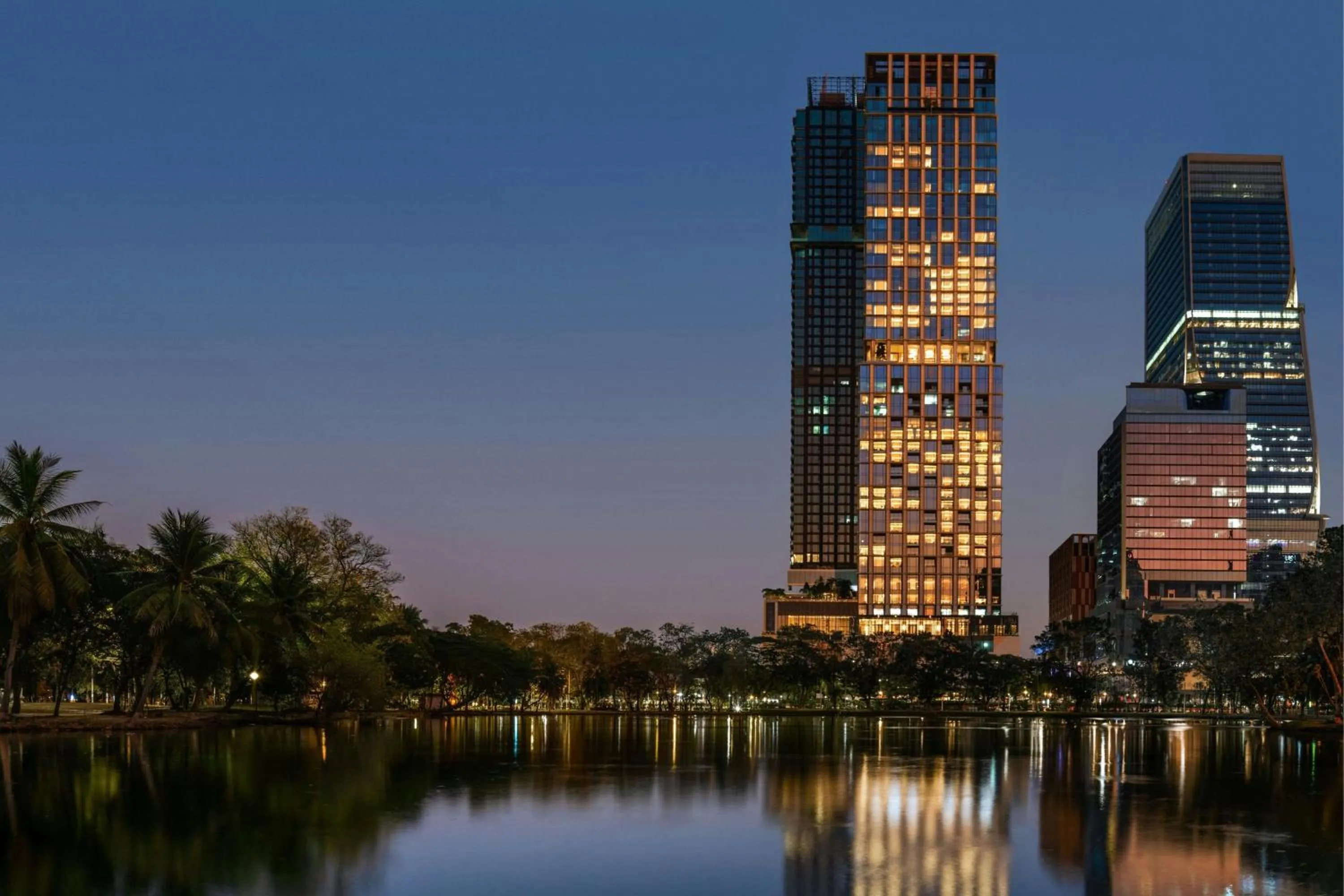 Property building in The Ritz-Carlton, Bangkok