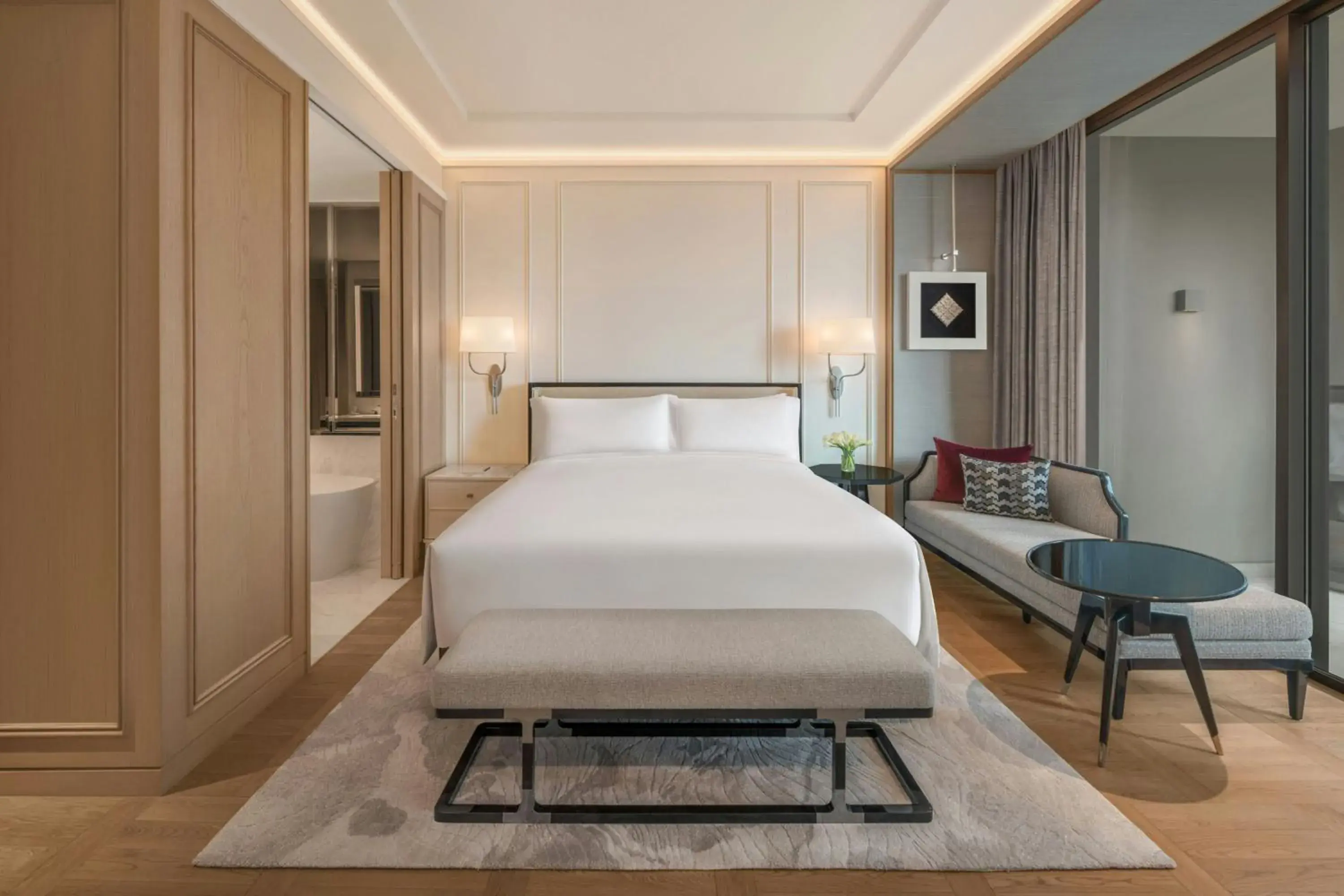 Club King Room with Balcony - Club Lounges Access (THB 2,000 hotel credit per stay from 1 Sep to 31 Oct 2025) in The Ritz-Carlton, Bangkok Club King Room with Balcony - Club Lounges Access (THB 2,000 hotel credit per stay from 1 Sep to 31 Oct 2025) in The Ritz-Carlton, Bangkok
