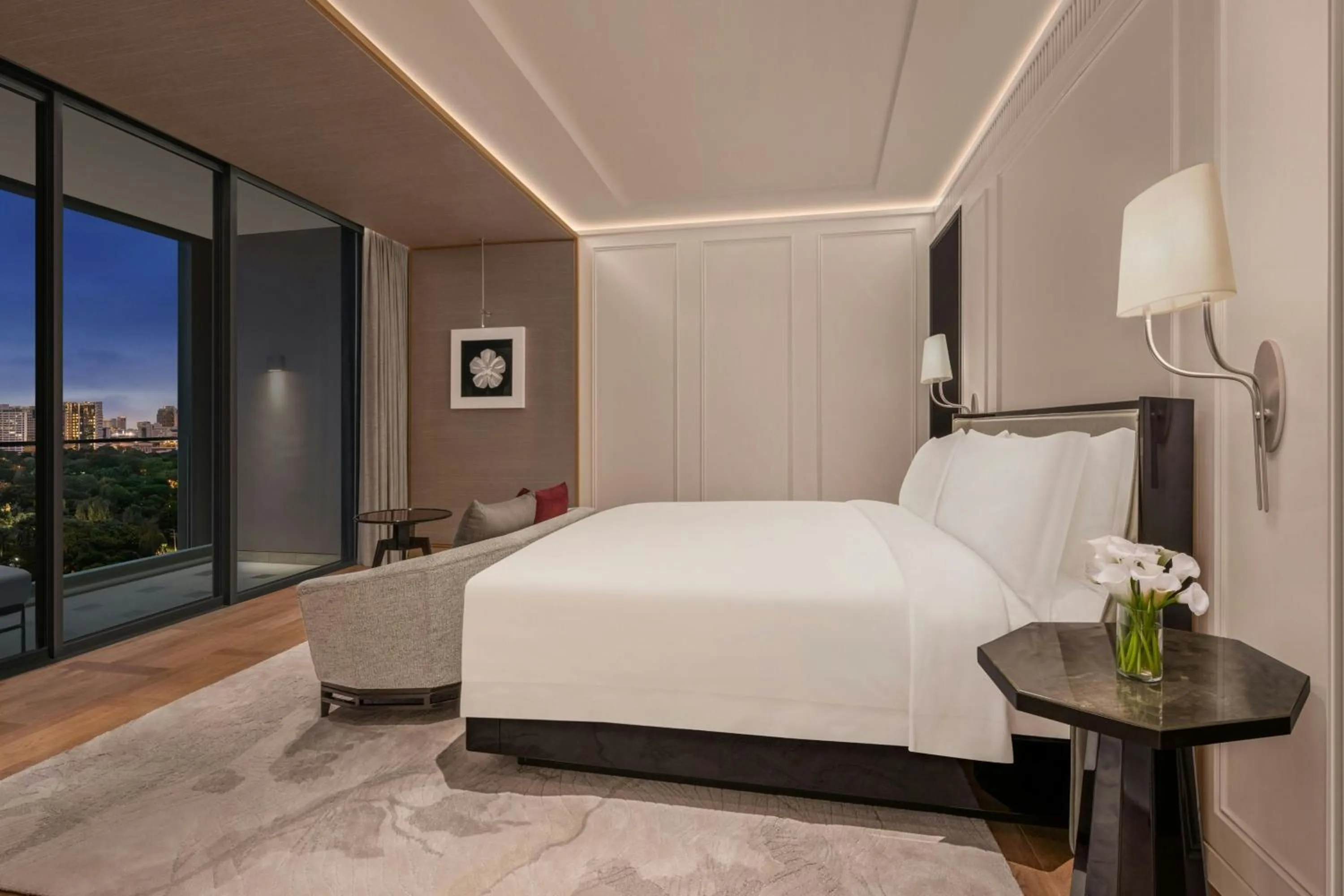 Bedroom, Bed in The Ritz-Carlton, Bangkok