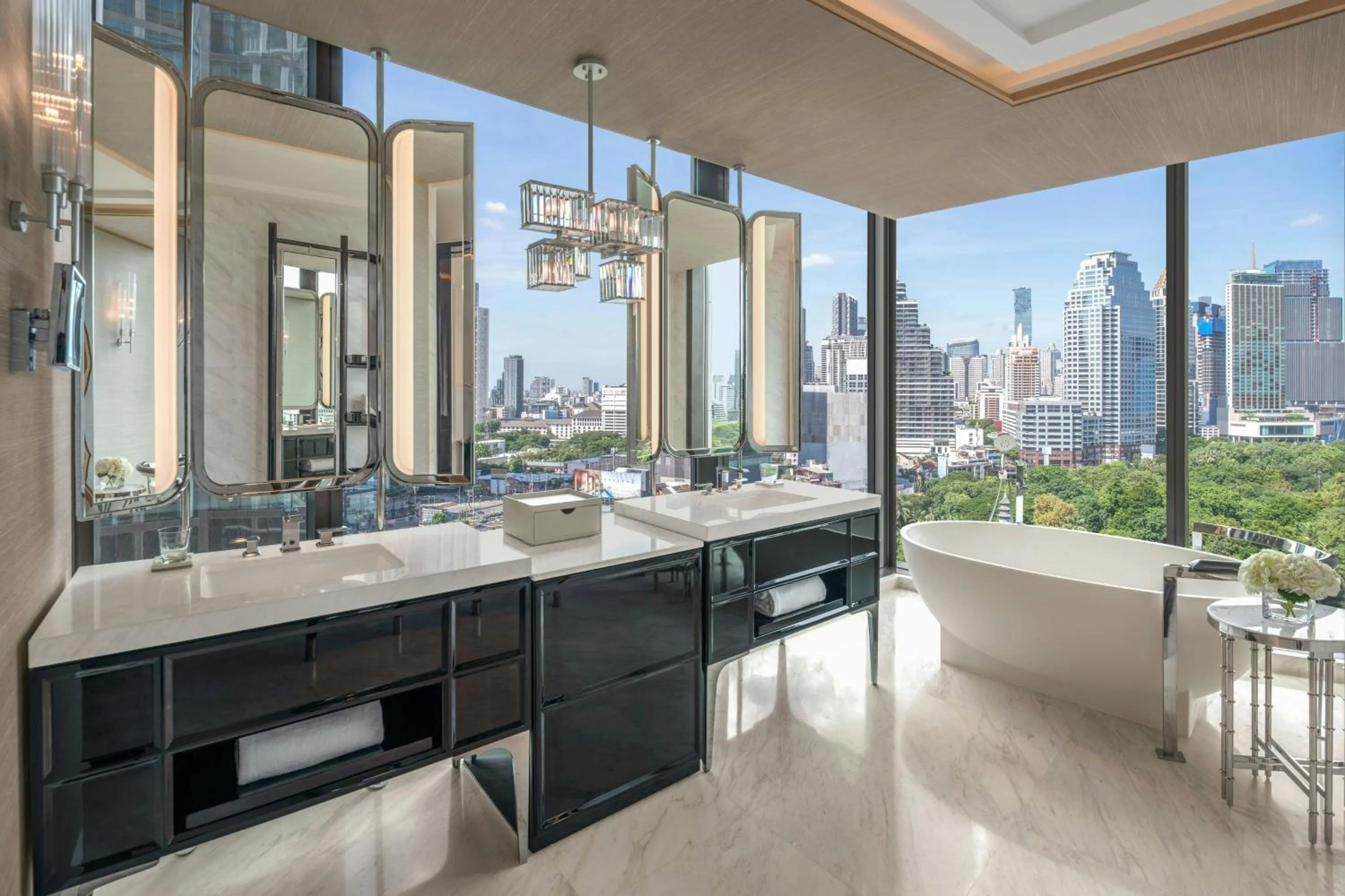 Bathroom in The Ritz-Carlton, Bangkok