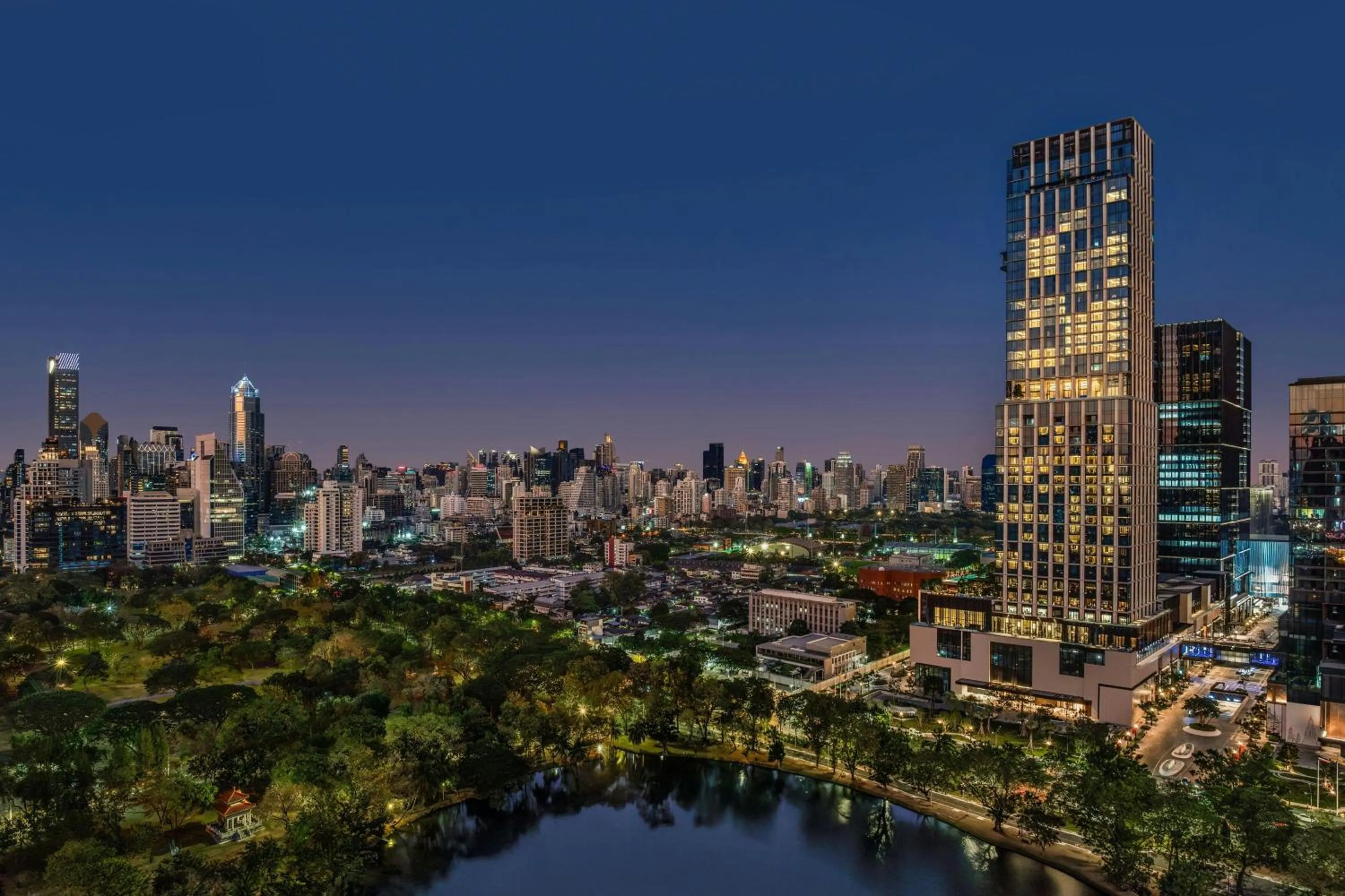Property building in The Ritz-Carlton, Bangkok